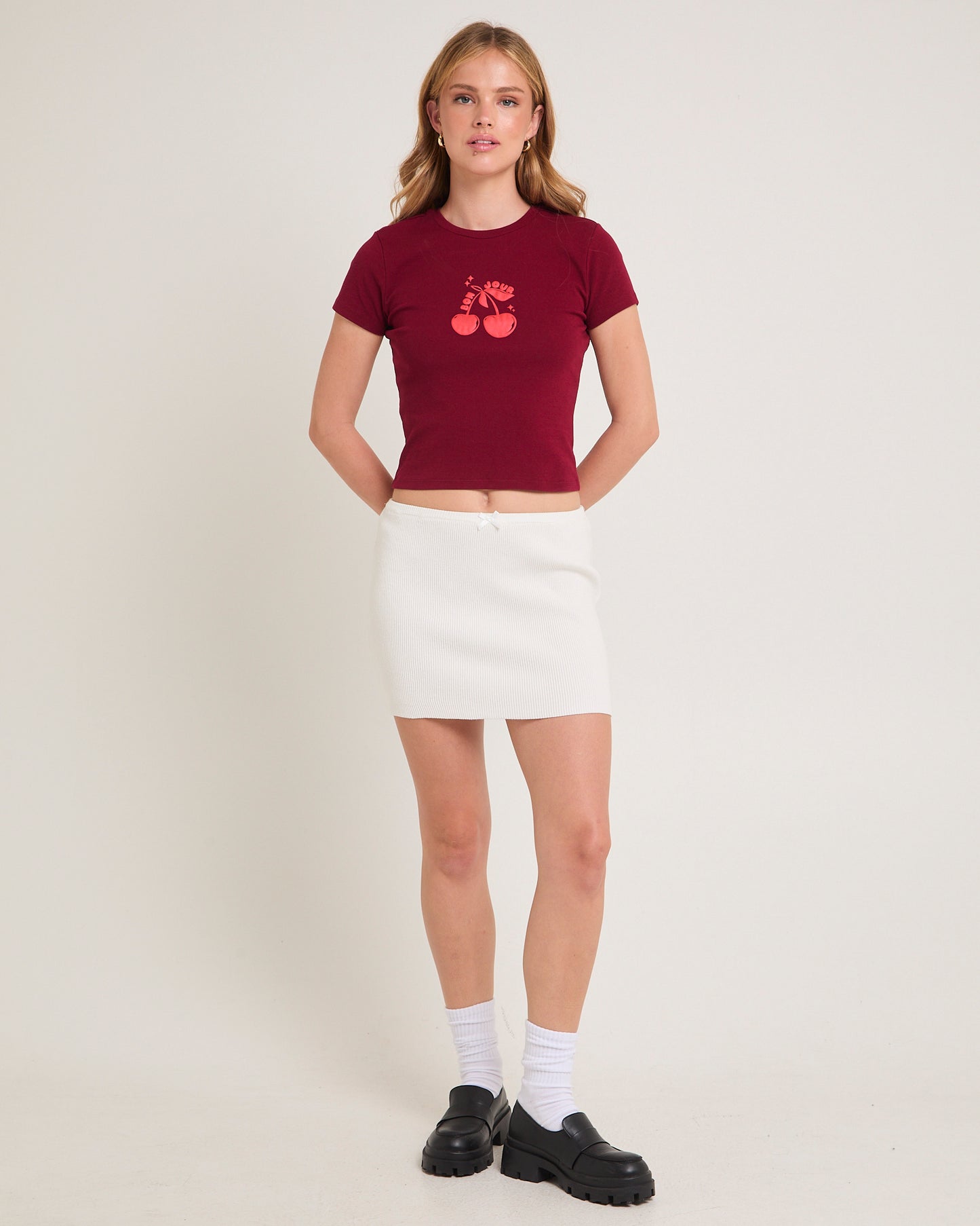 Avalon Knit Mini Skirt