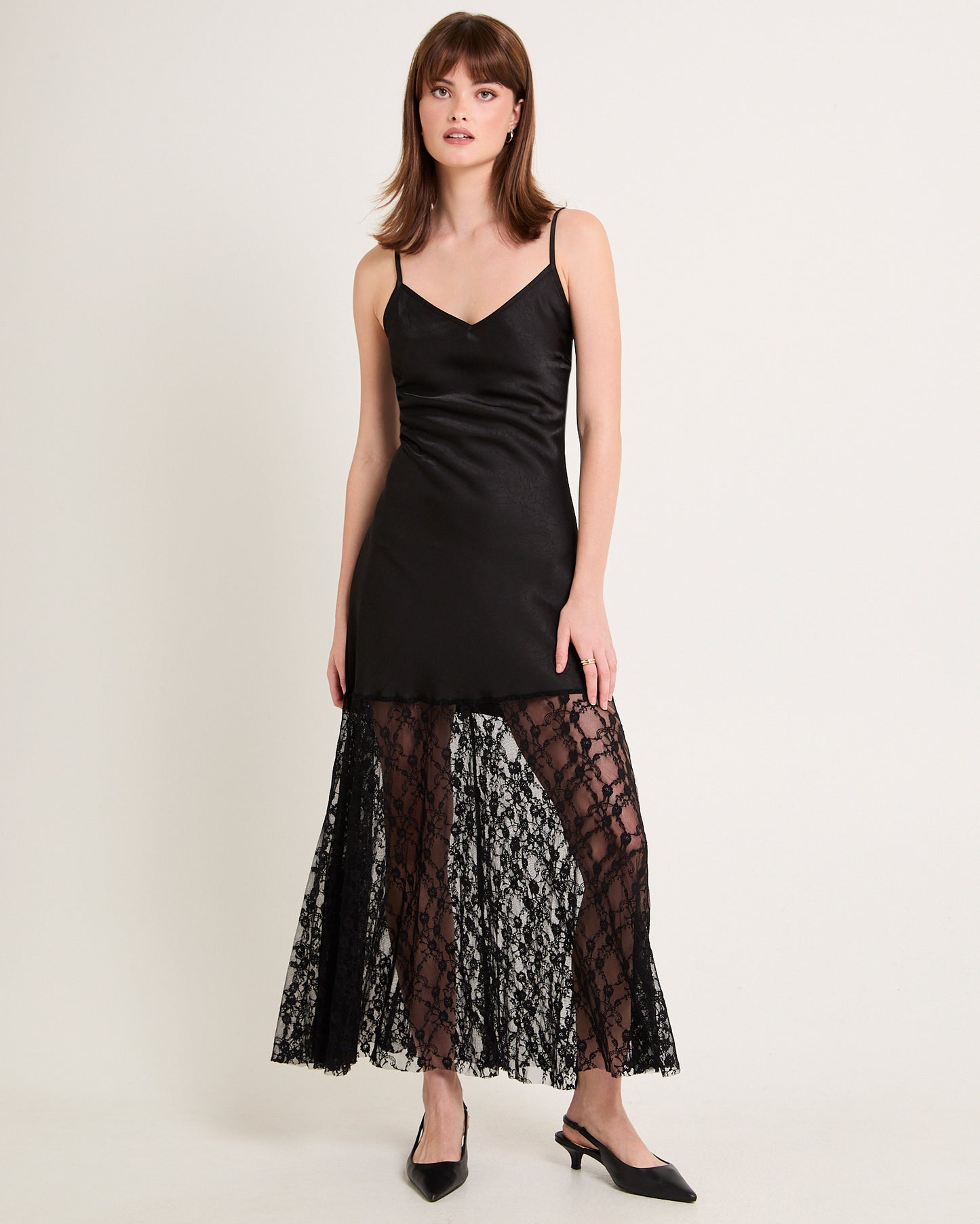 Maxi And Lace Maxi Dress