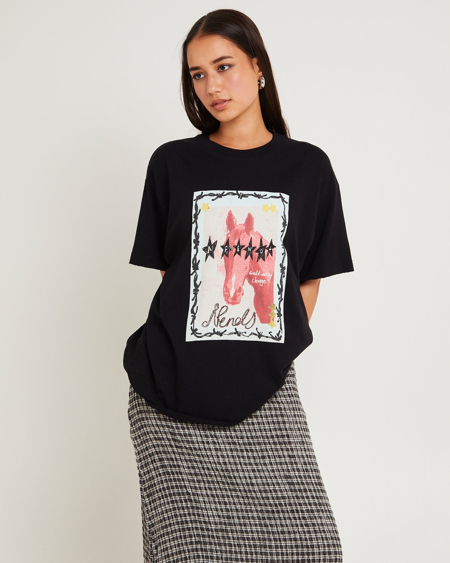 Horsegirl Oversized Tee