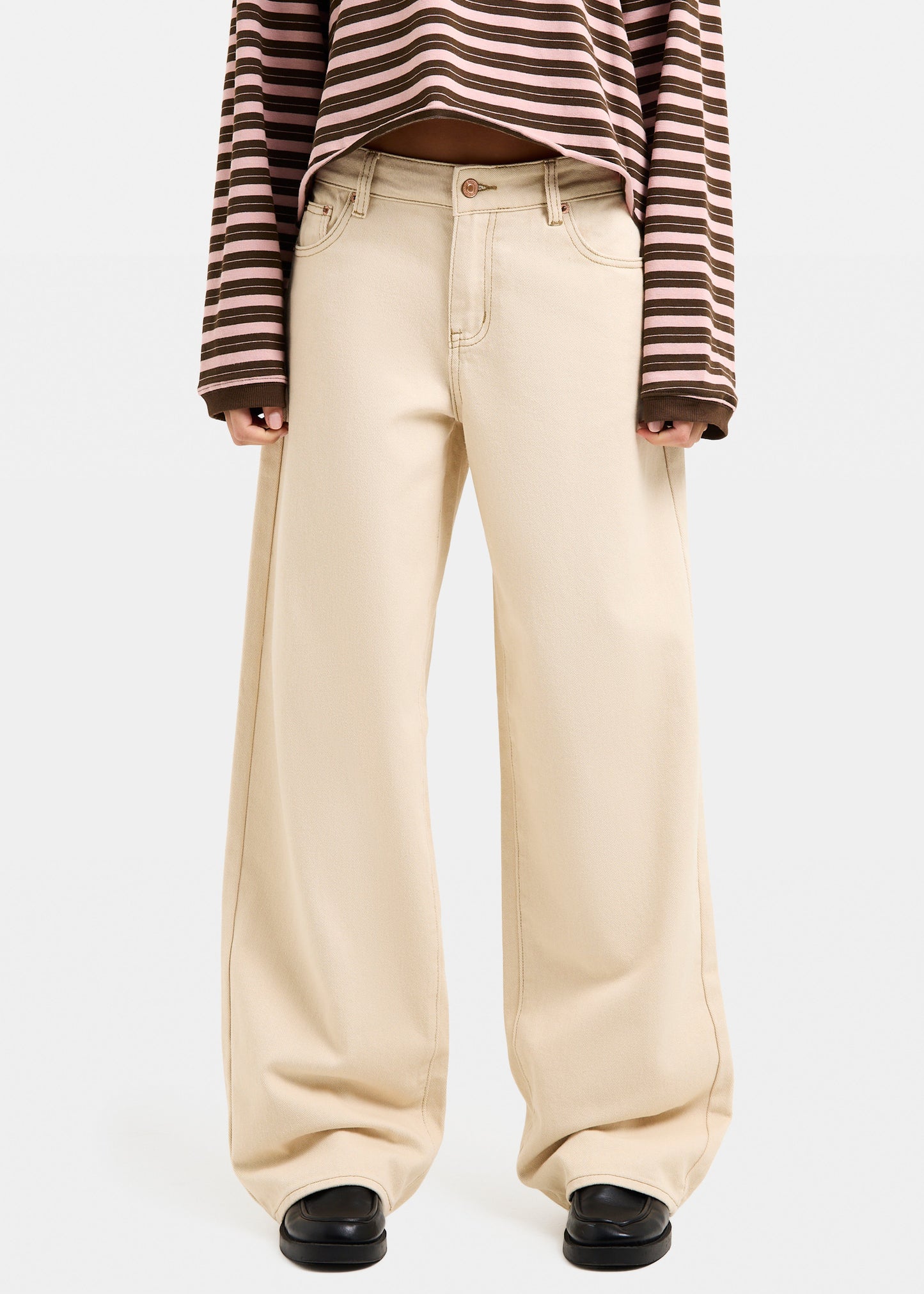 Maylee Low Rise Relaxed Denim Jeans