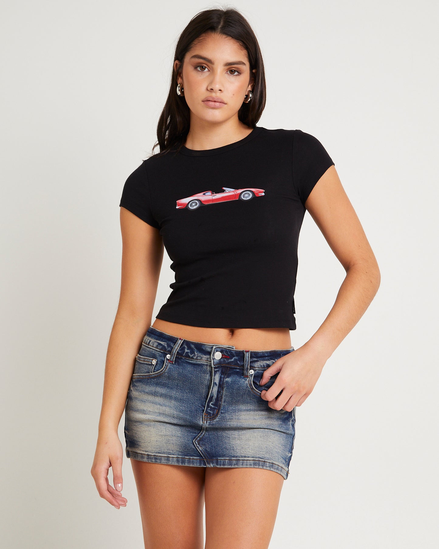 Turbine Graphic Baby Tee