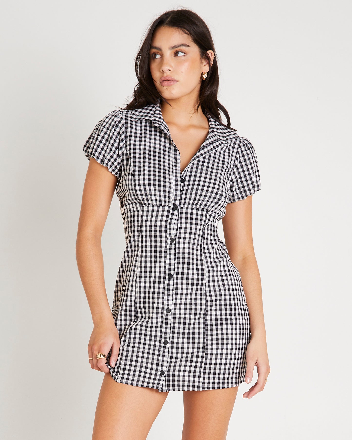 Monica Shirt Mini Dress