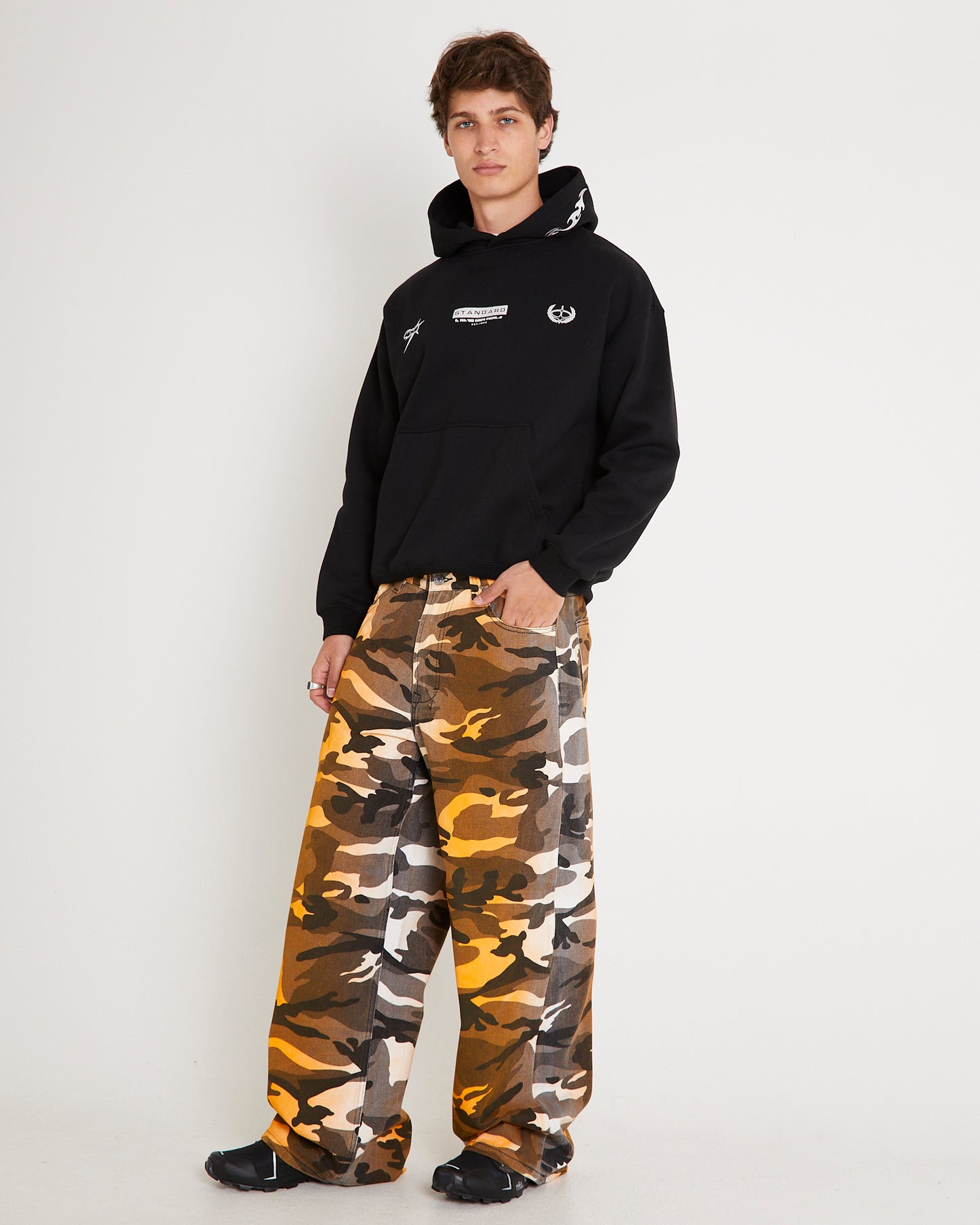 Society Spray Camo Jeans