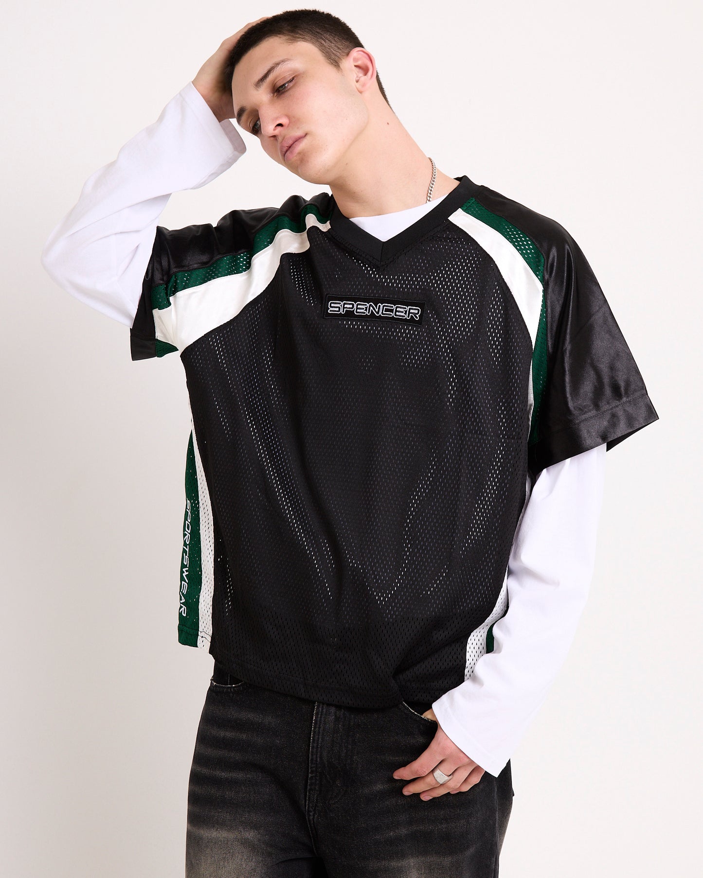 Kelsey Mesh Jersey Shirt