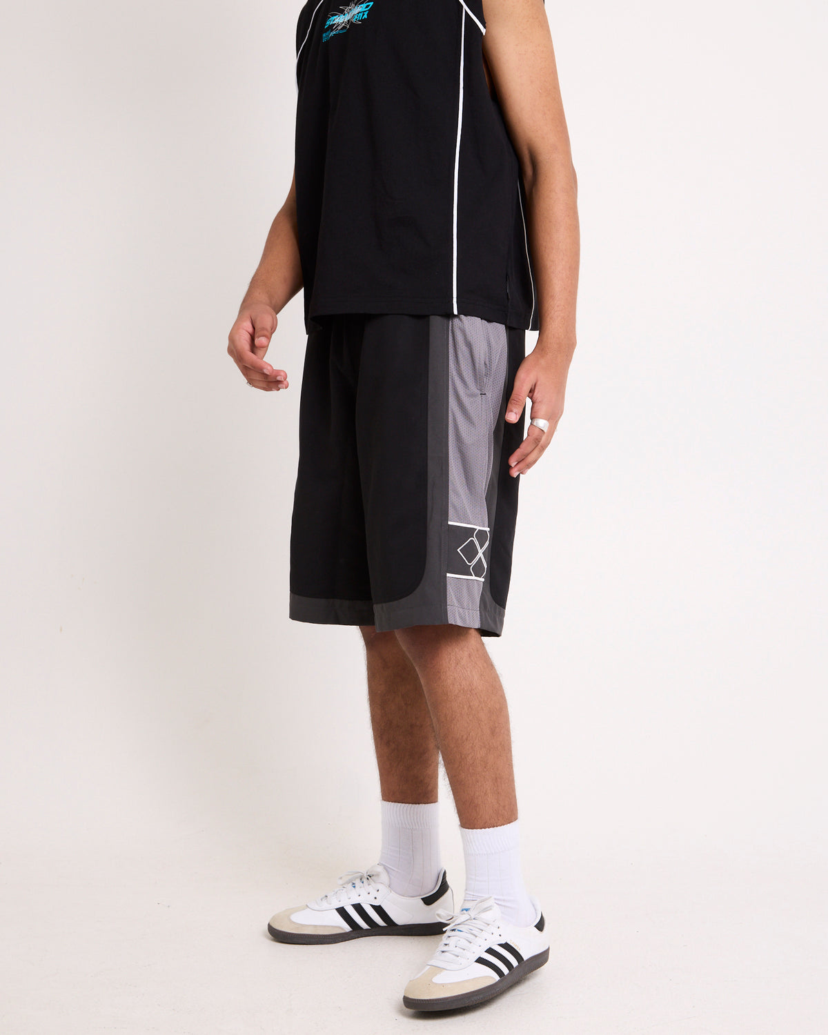 Saturn Cargo Shorts BLACK/GREY