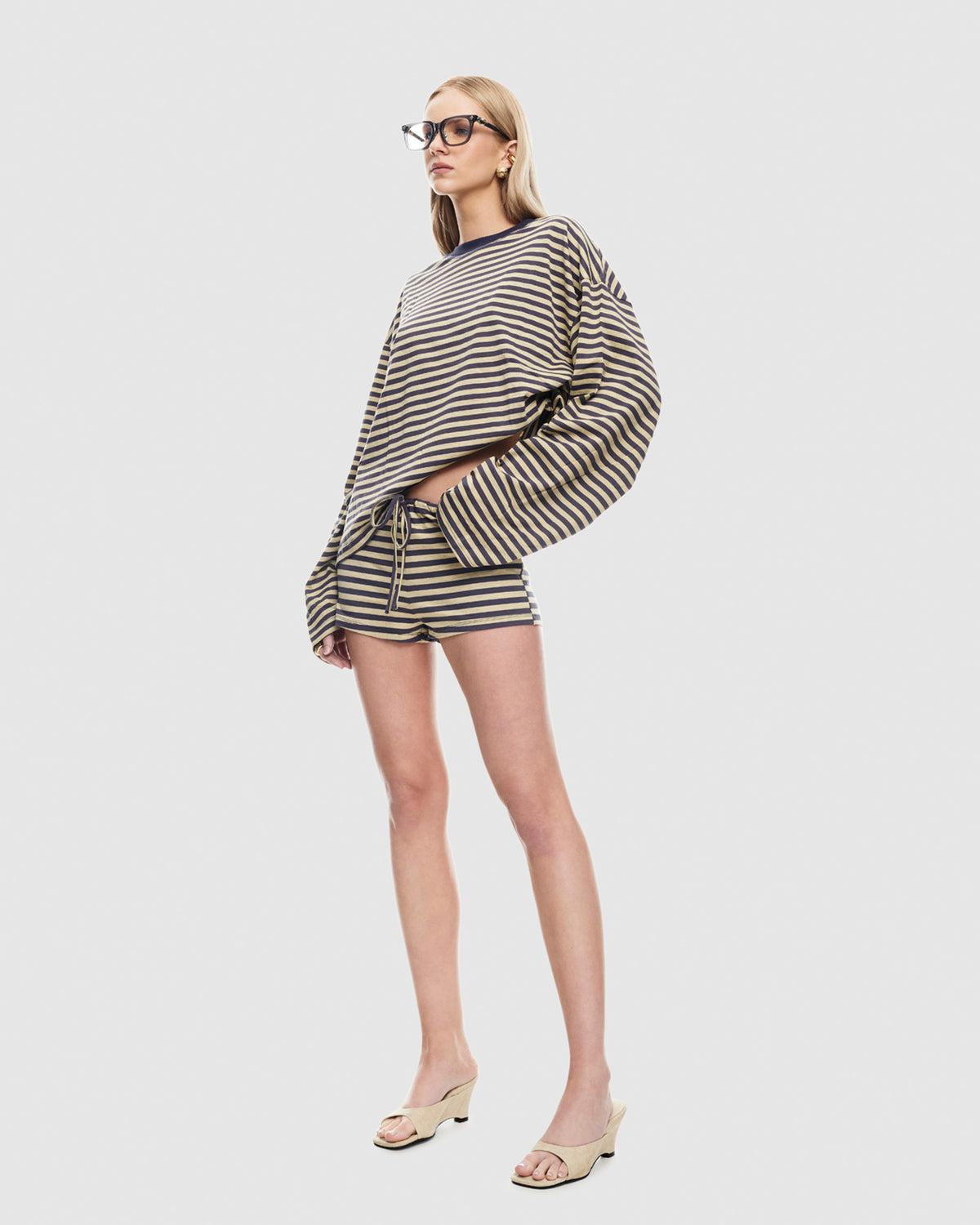 Kourt Bloomers BEIGE STRIPE