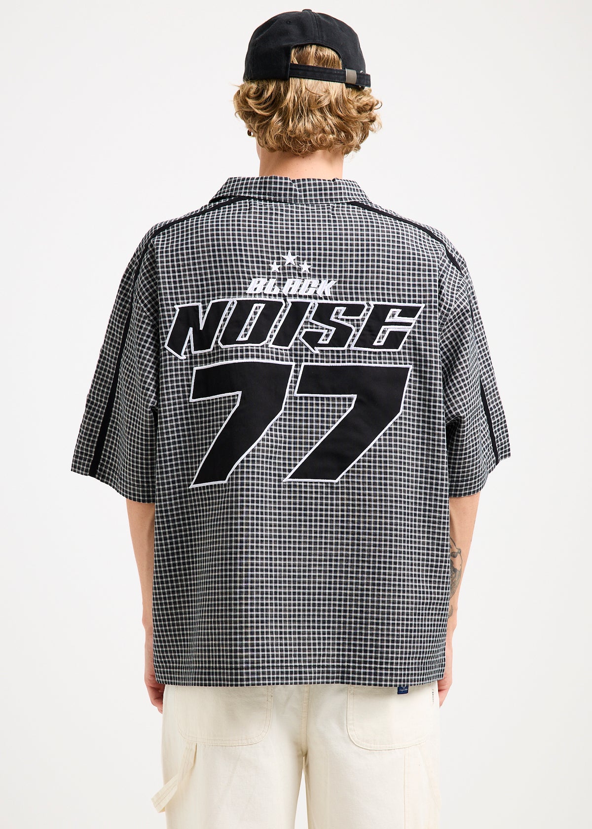 Noise Short Sleeve Shirt BLACK