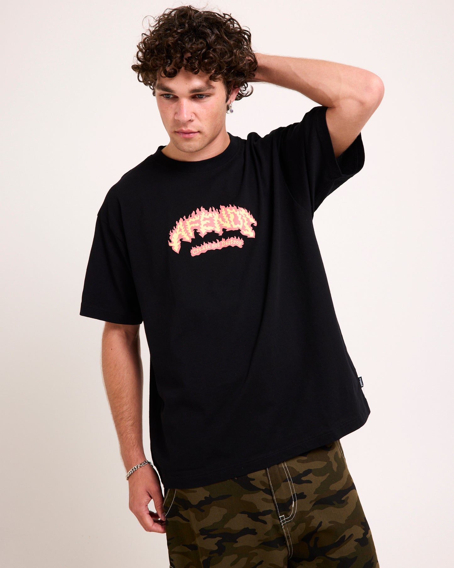 Flame On Boxy T-Shirt