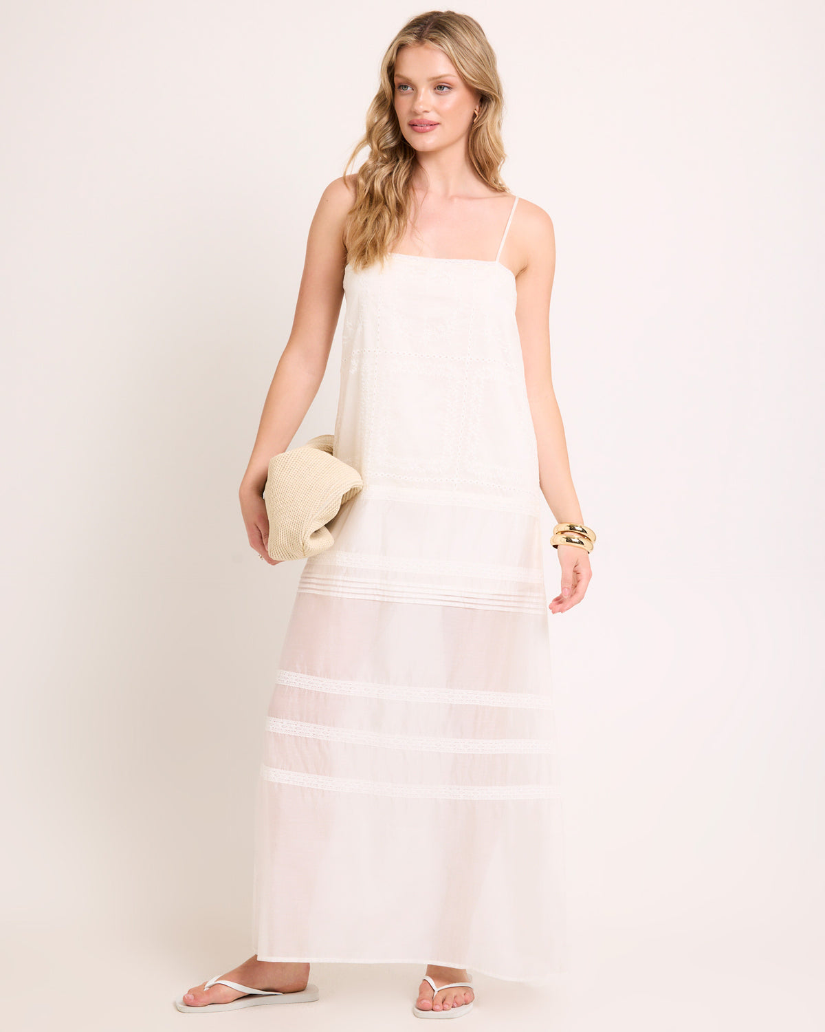 Martina Maxi Dress WHITE