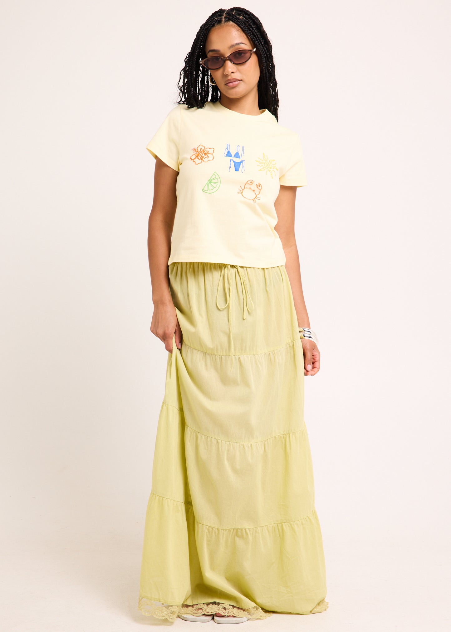 Provence Maxi Skirt