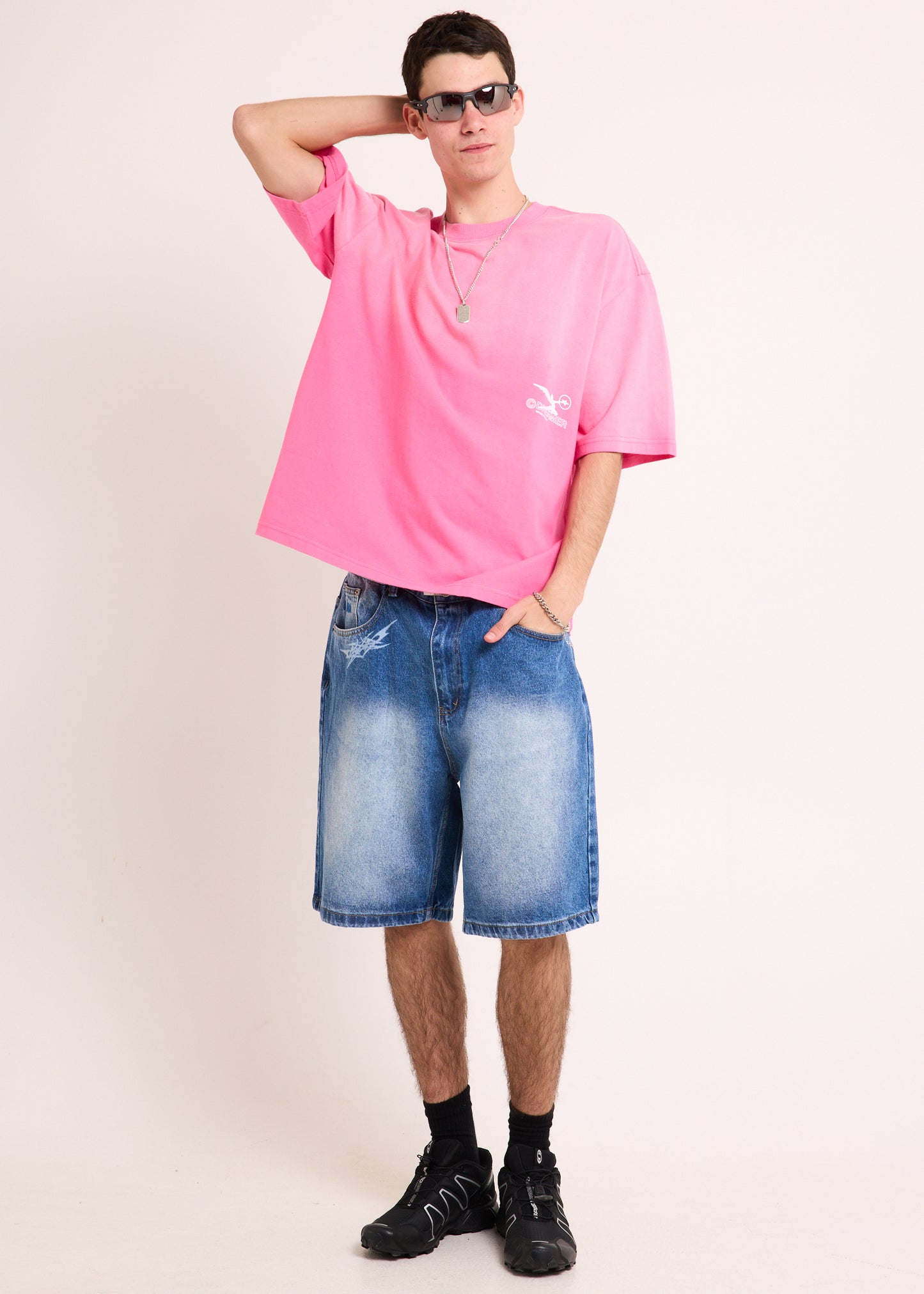 Homme Crop T-Shirt