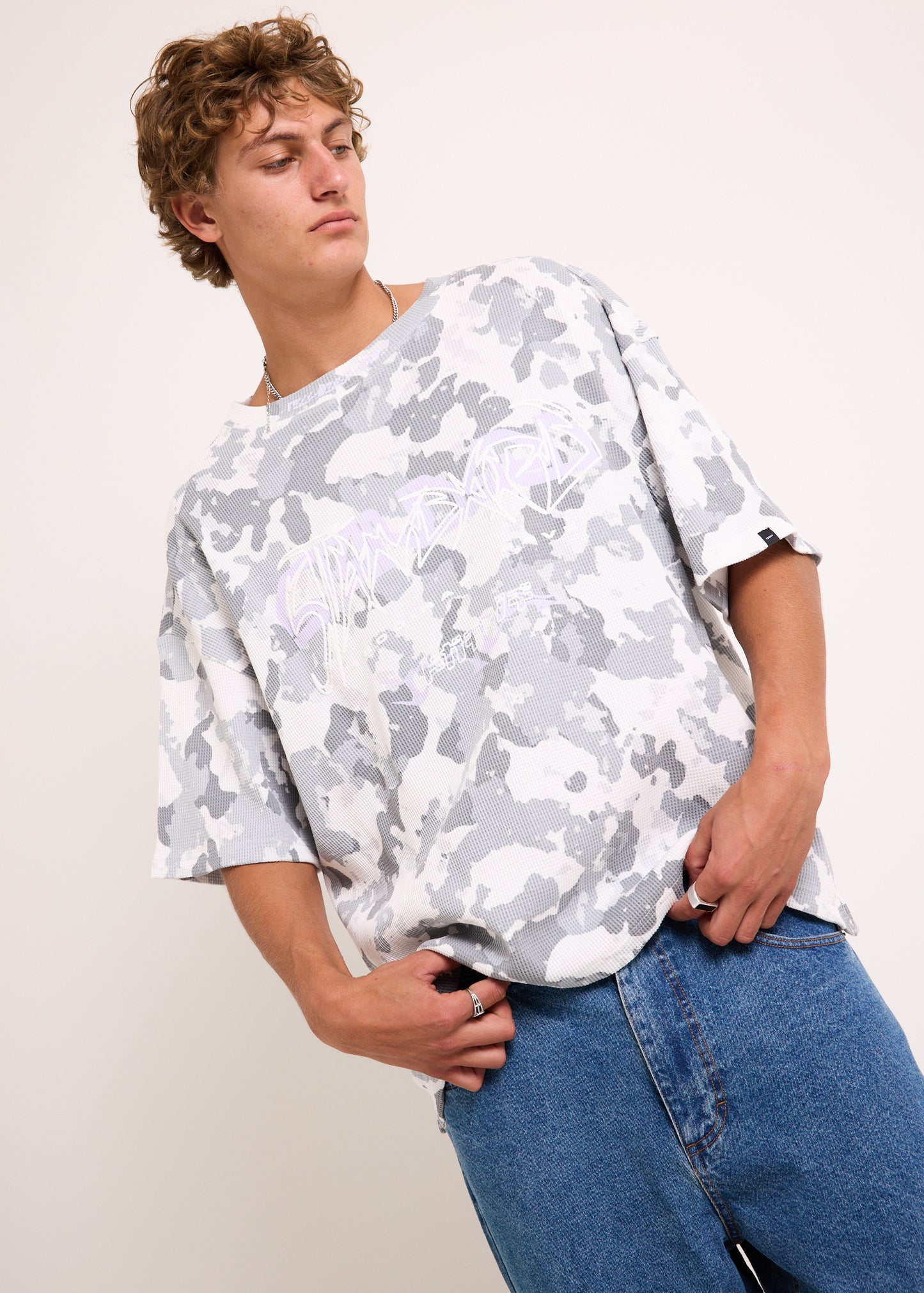 Hicks Waffle Camo T-Shirt