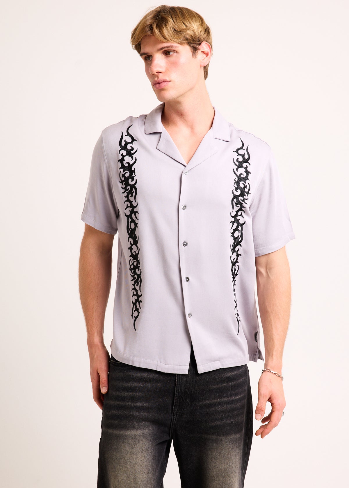 Blade Short Sleeve Shirt GREY