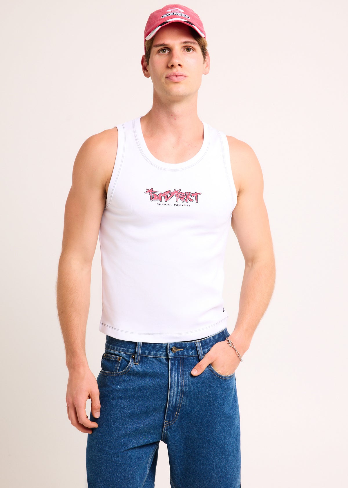 Techno Singlet WHITE