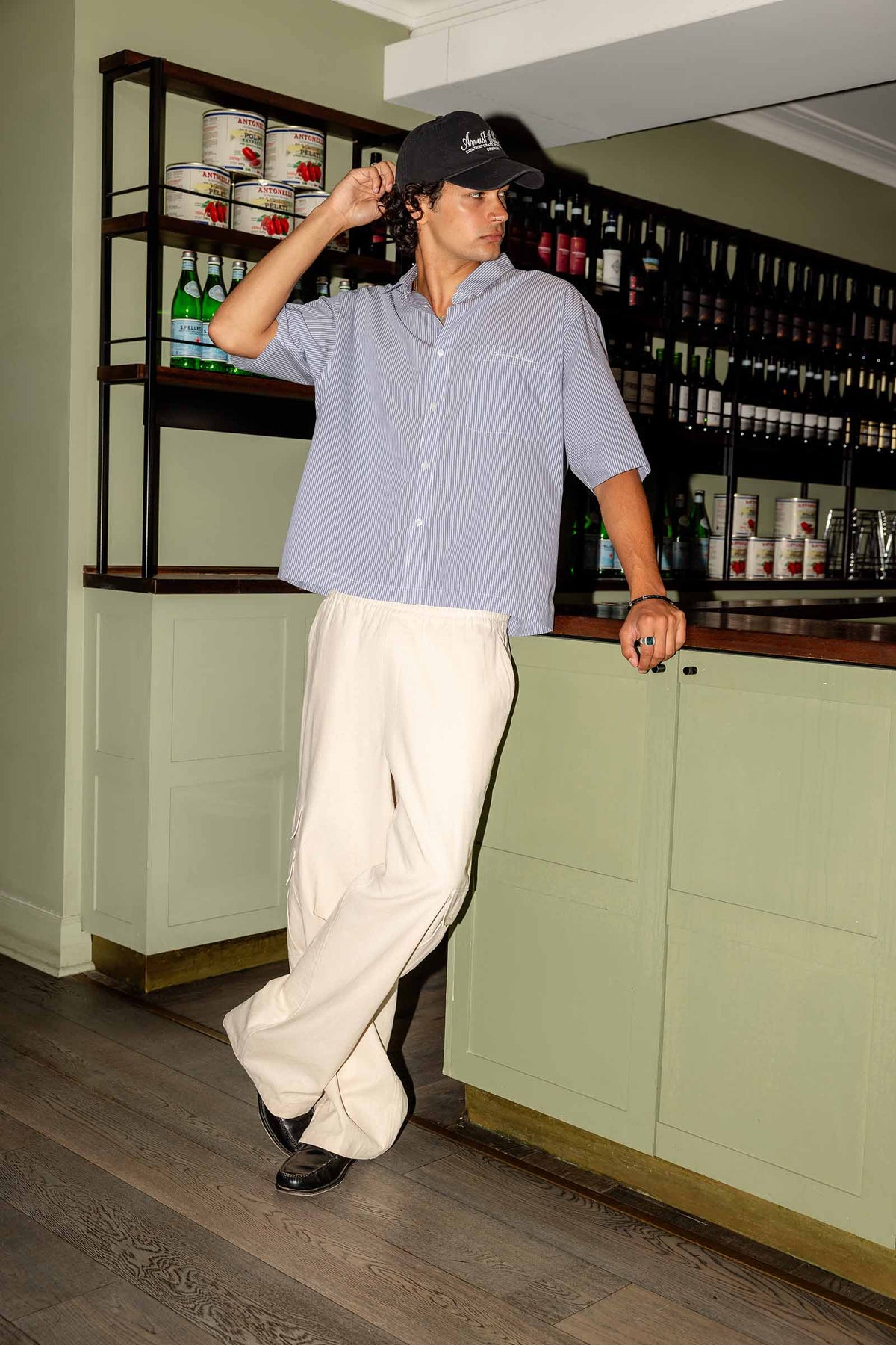 Painter Pleat Pants NATURAL