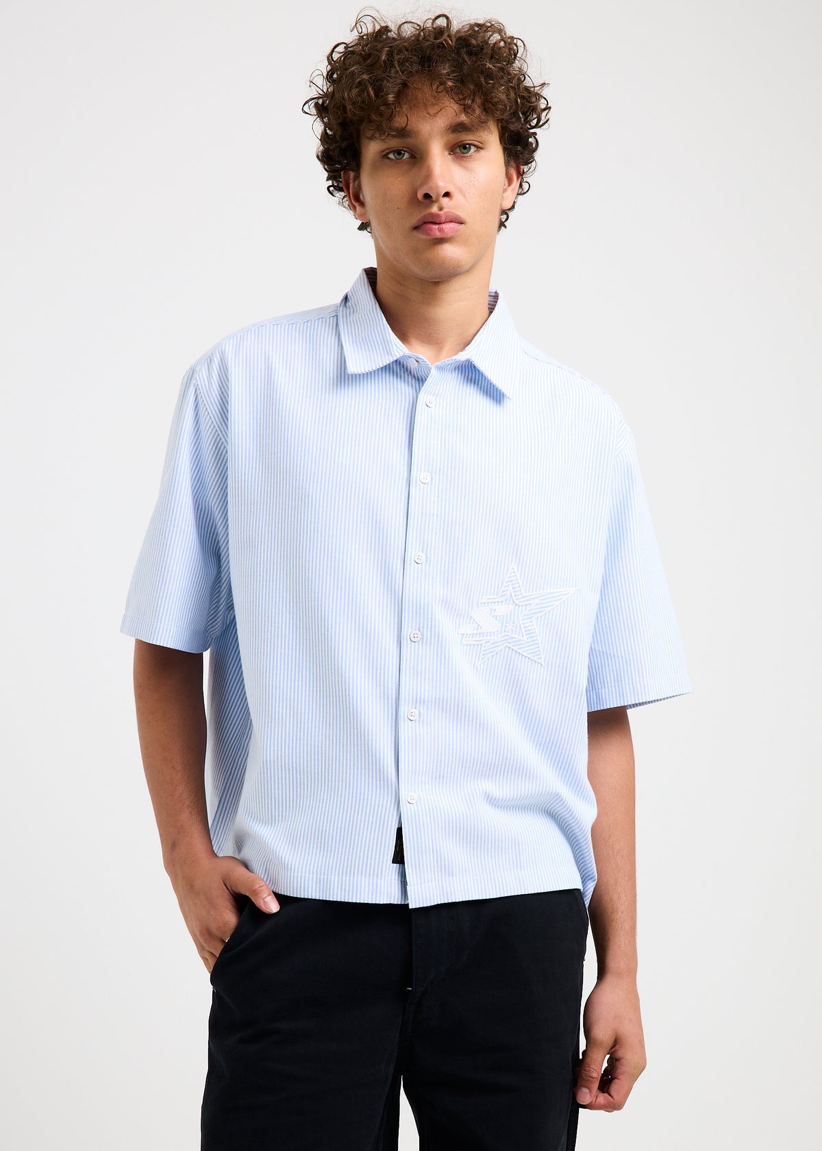 Trademark Short Sleeve Shirt BLUE