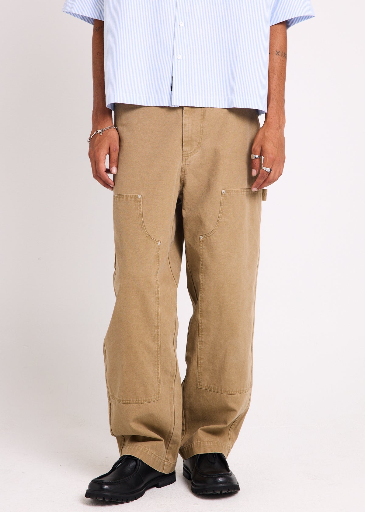 Development Double Knee Pants TAN