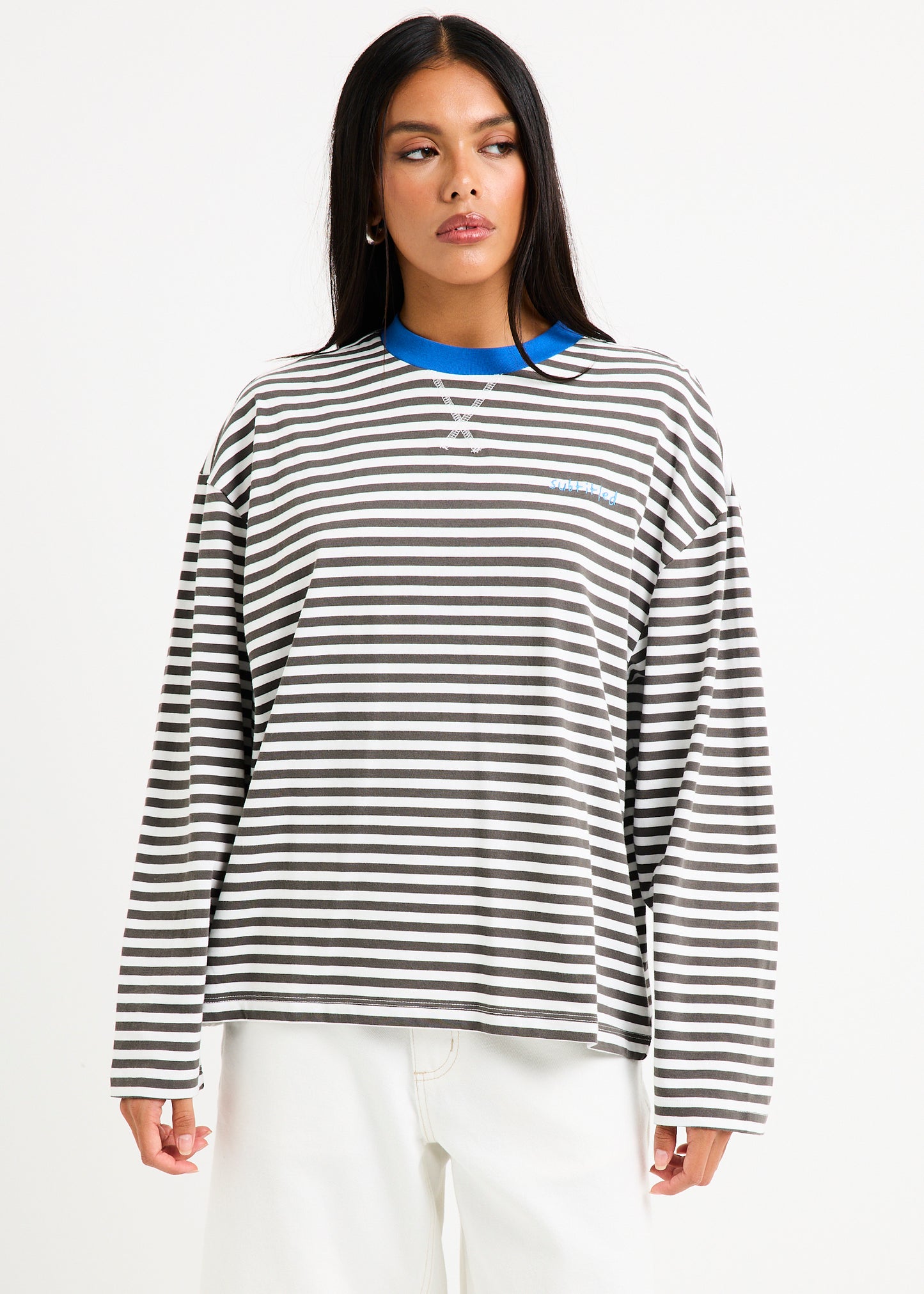 Hilo Striped Long Sleeve Top
