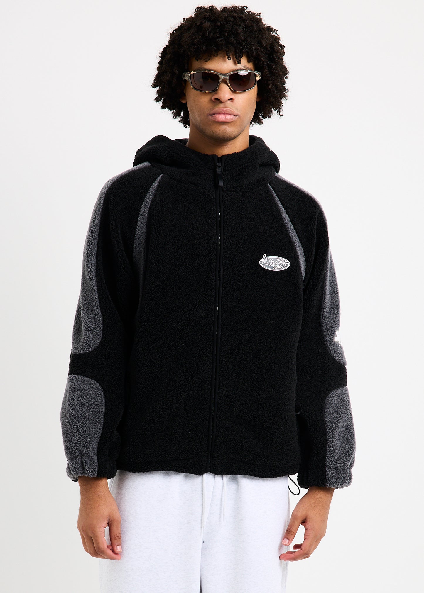 Akira Sherpa Zip Jacket