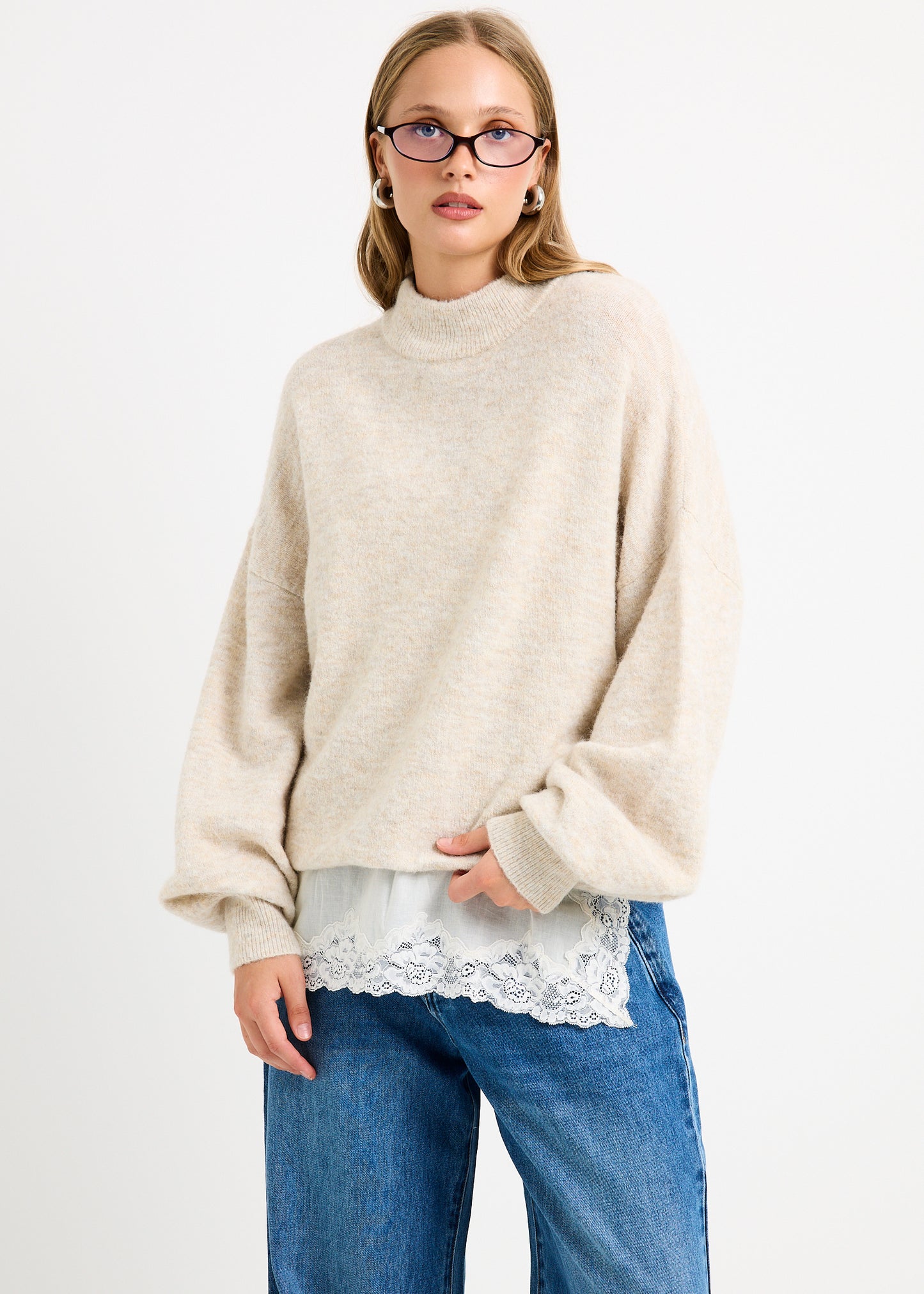 Tiana Crew Neck Knit Jumper