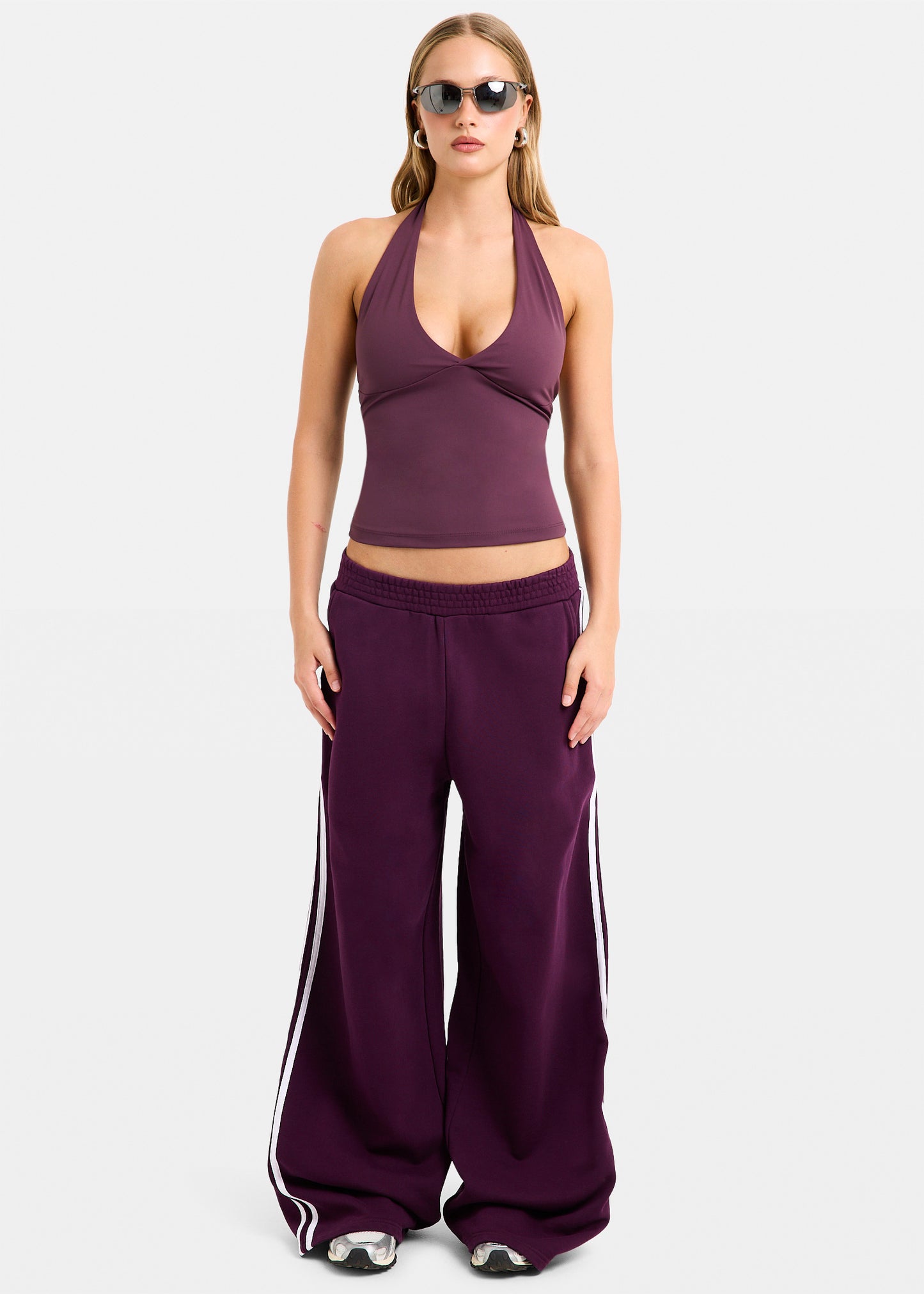 Plunge Halter Top