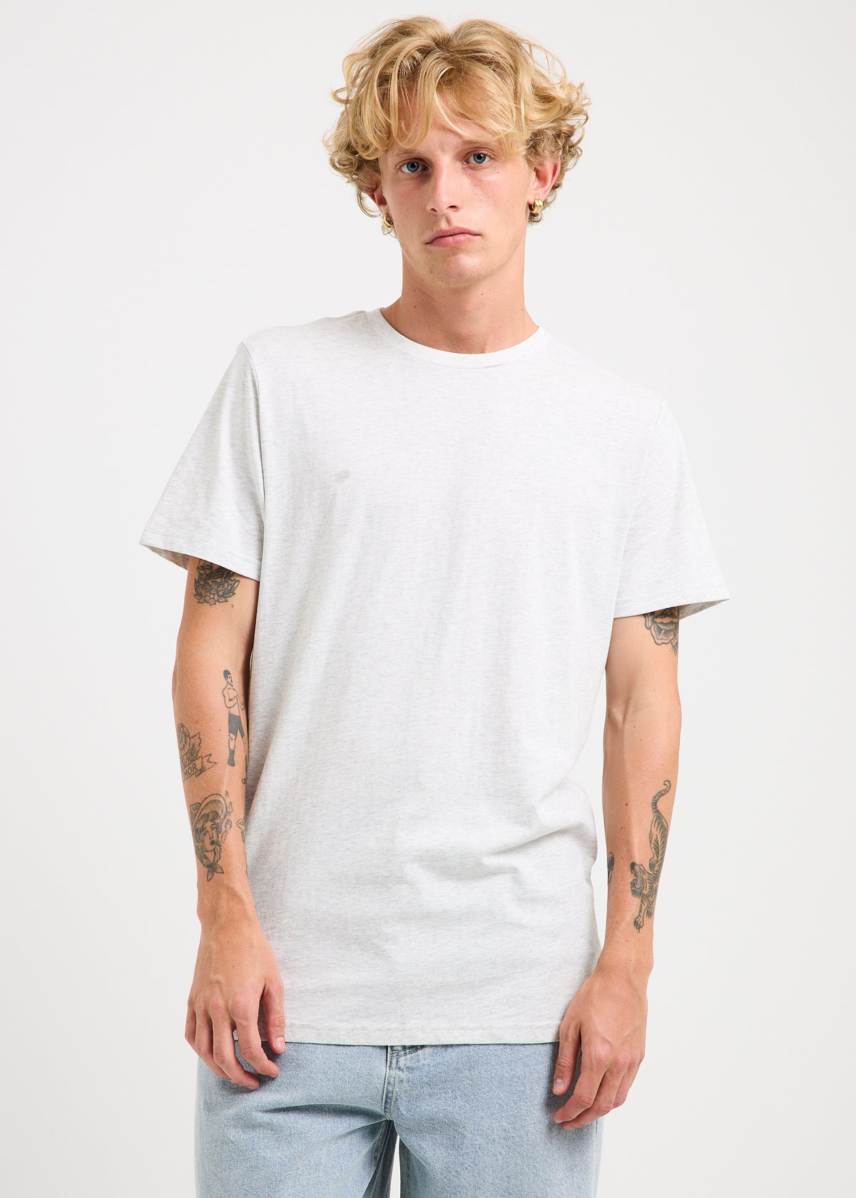 Crew Short Sleeve T-Shirt FROST MARL