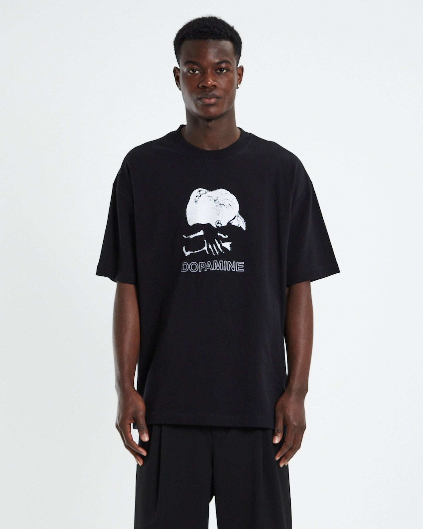 Dopamine Short Sleeve T-Shirt Black
