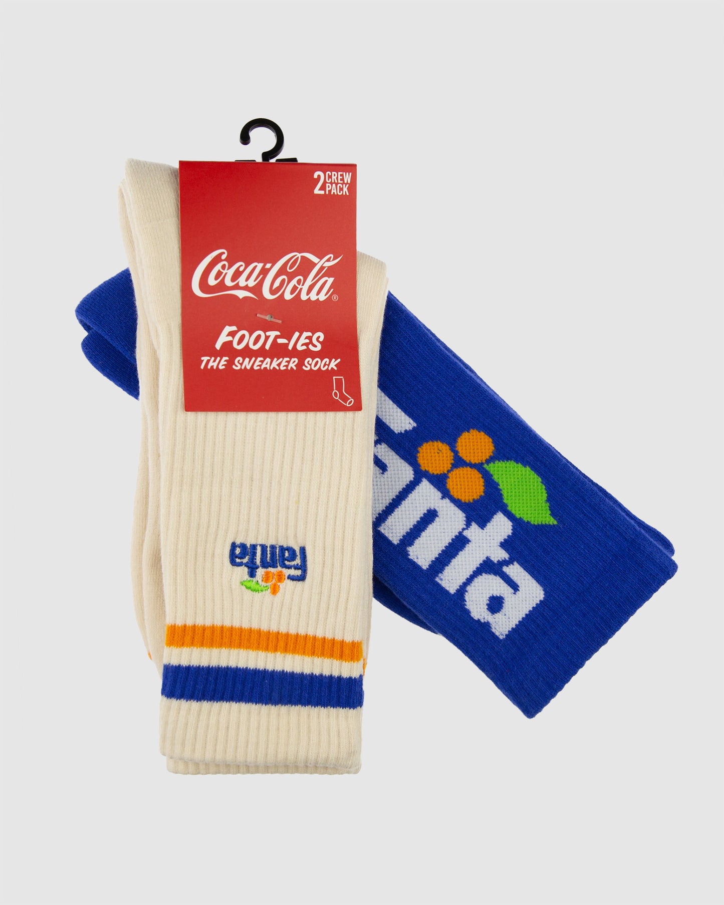Fanta Sneaker Socks 2 Pack