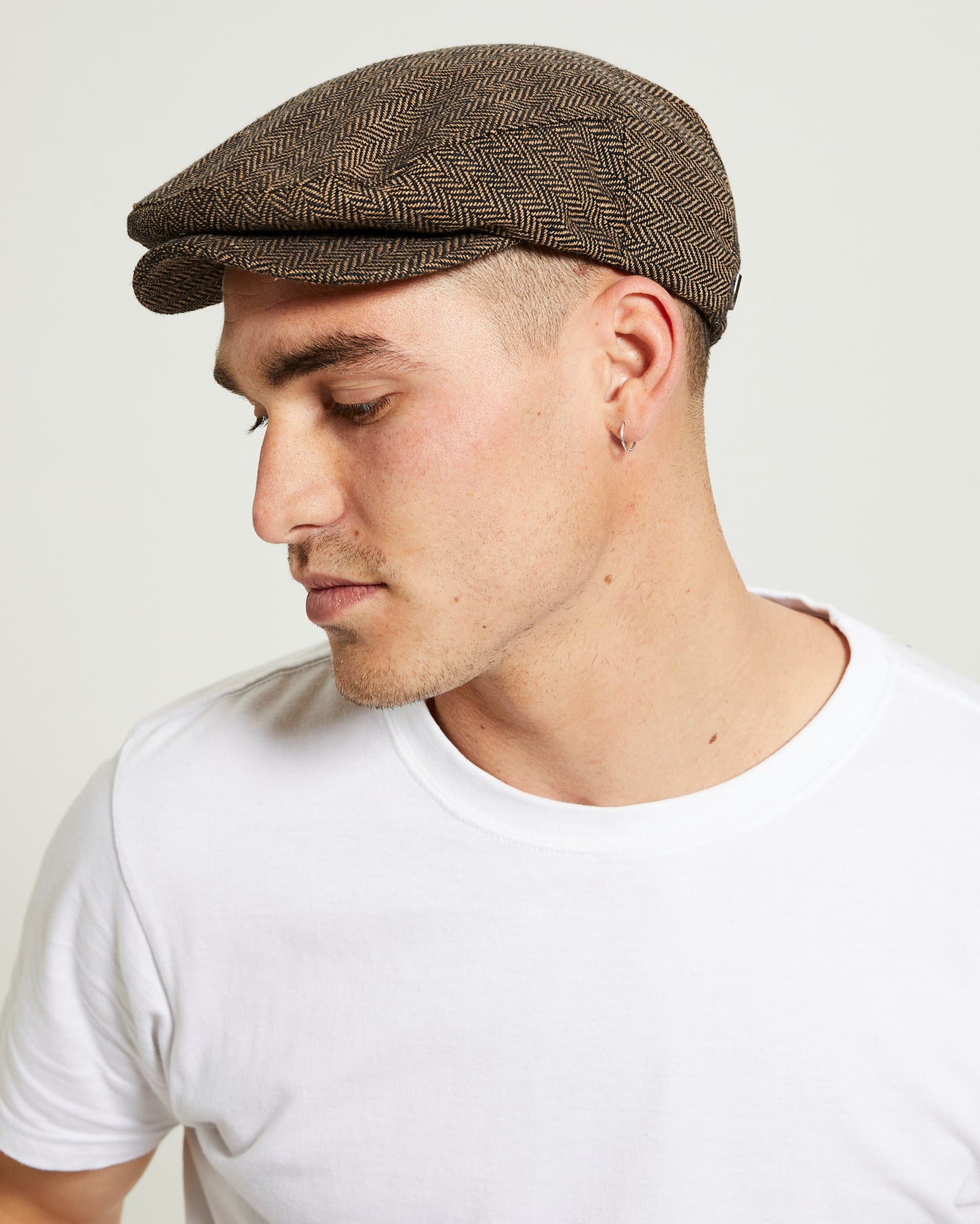 Hooligan Snap Cap Brown/Khaki