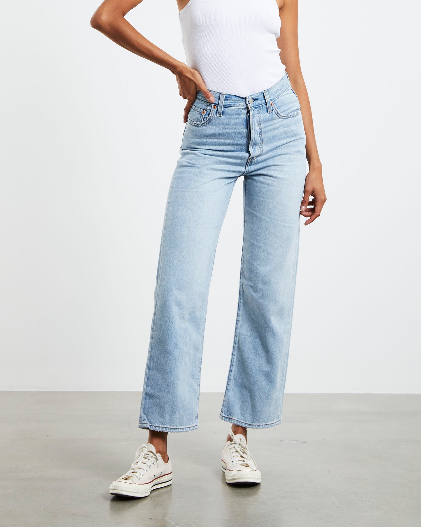 Ribcage Straight Ankle Denim Jeans