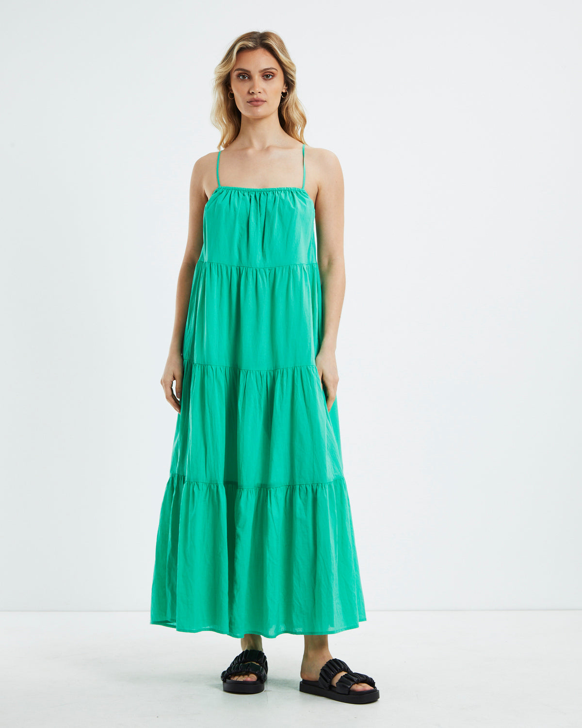 Jenna Maxi Dress Green GREEN
