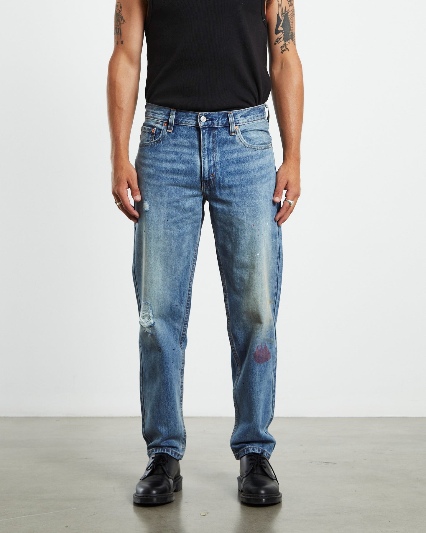 550 '92 Relaxed Denim Jeans Whats Going On DX