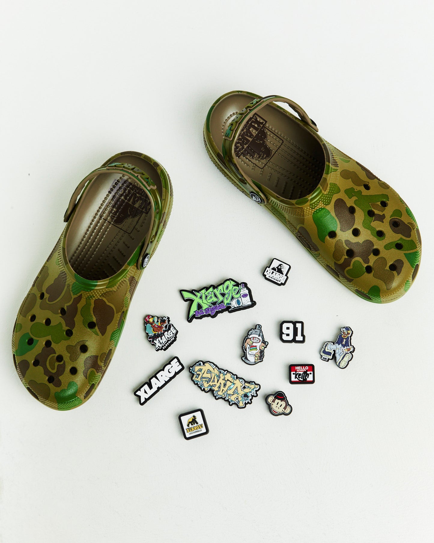 X-Large x Crocs Classic Clogs