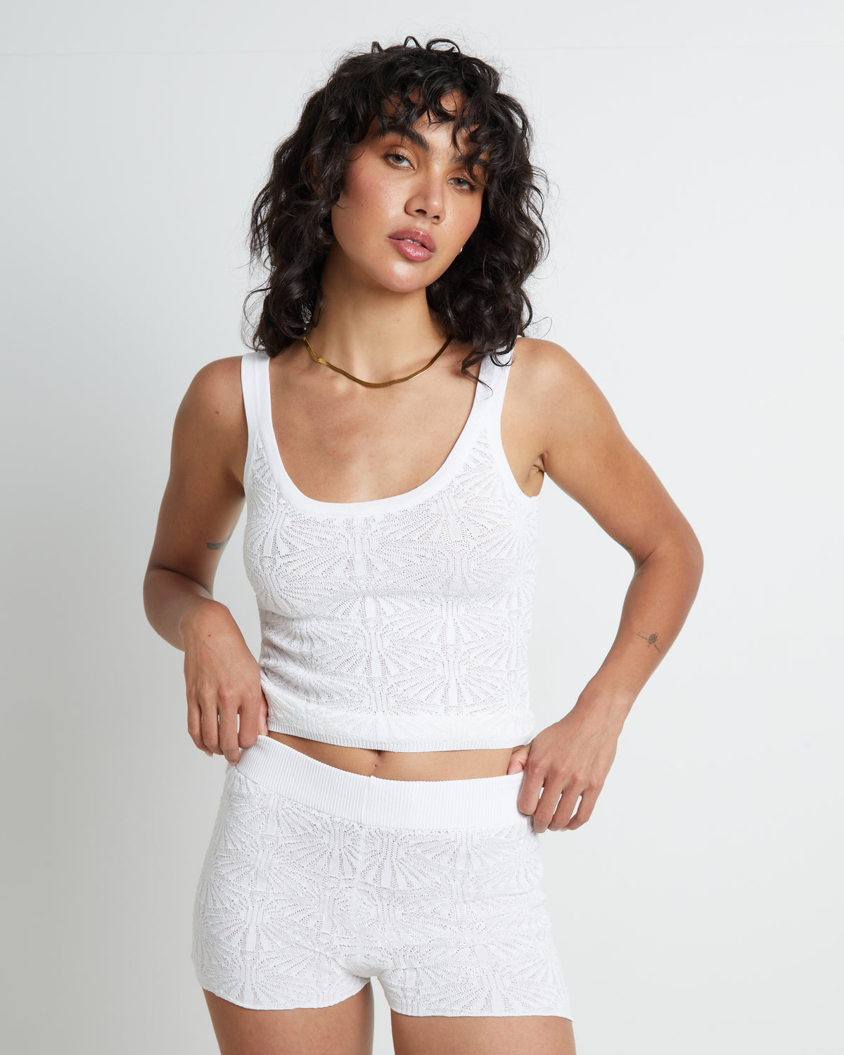 Josefina Top in White WHITE