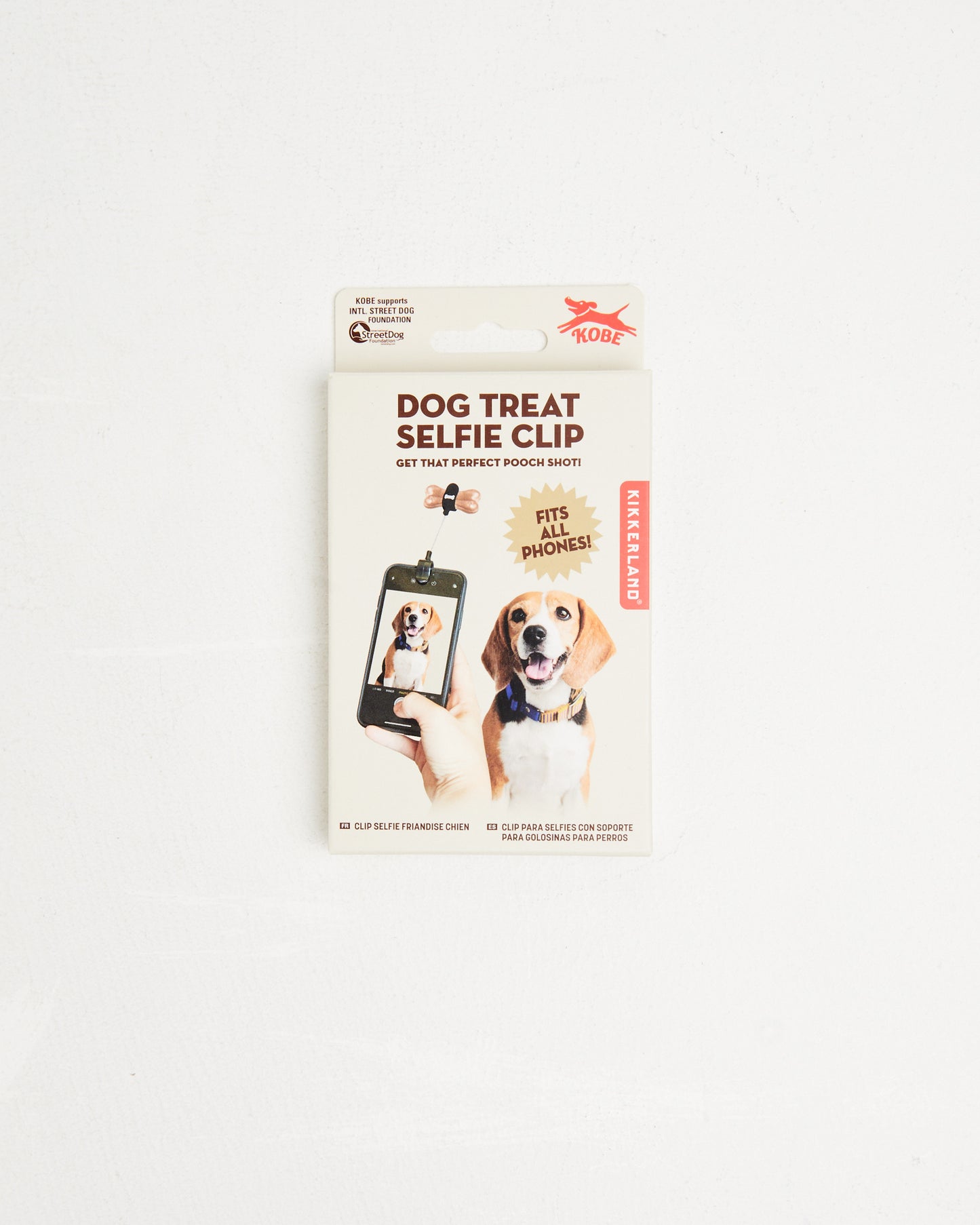 Dog Treat Selfie Clip