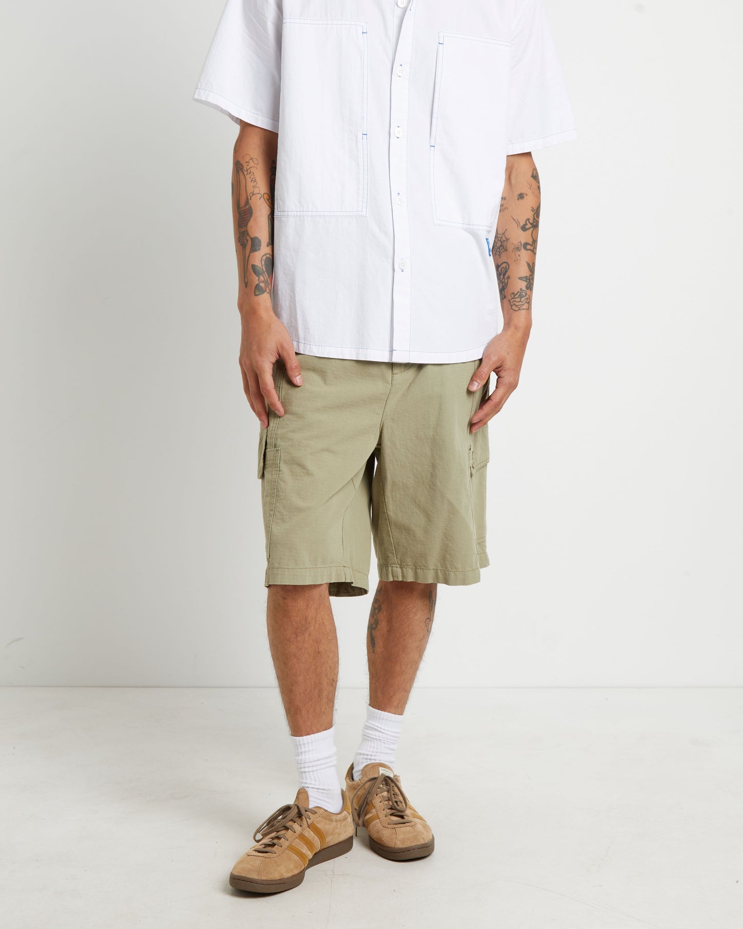 Cargo Shorts in Sage