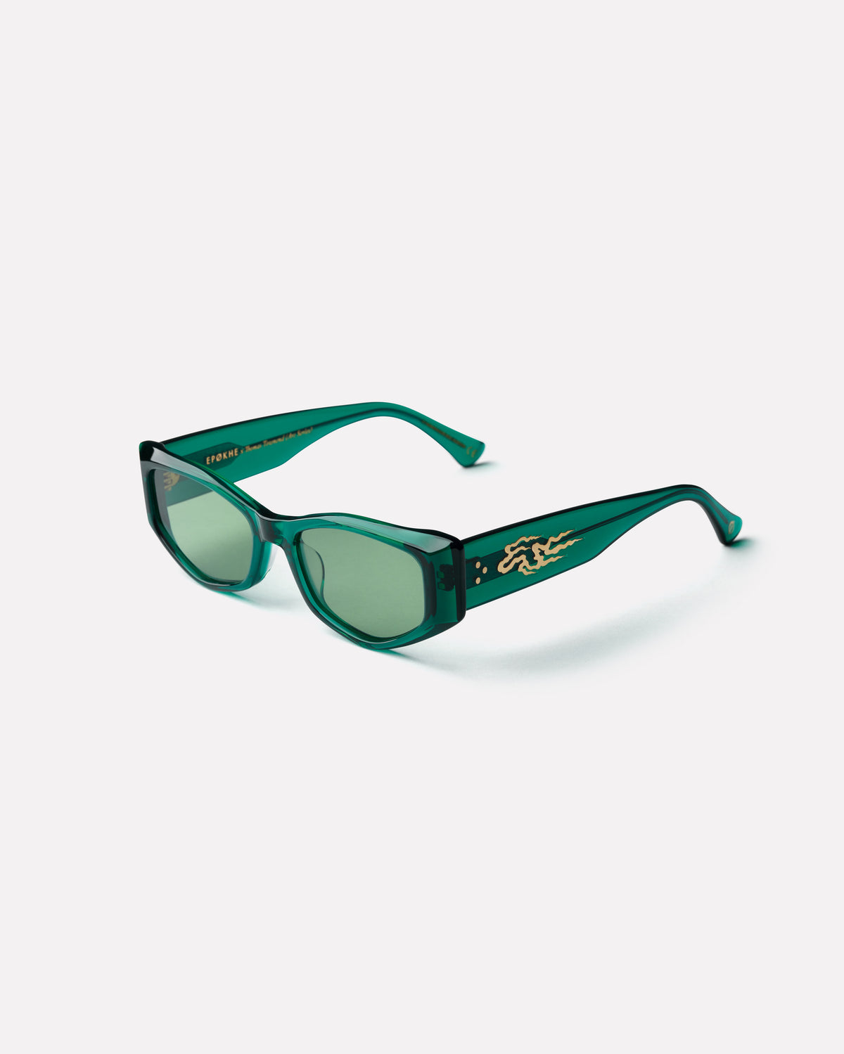 Guilty x Thomas Towend Sunglasses in Emerald Green EMERALD POLISHED / GREEN