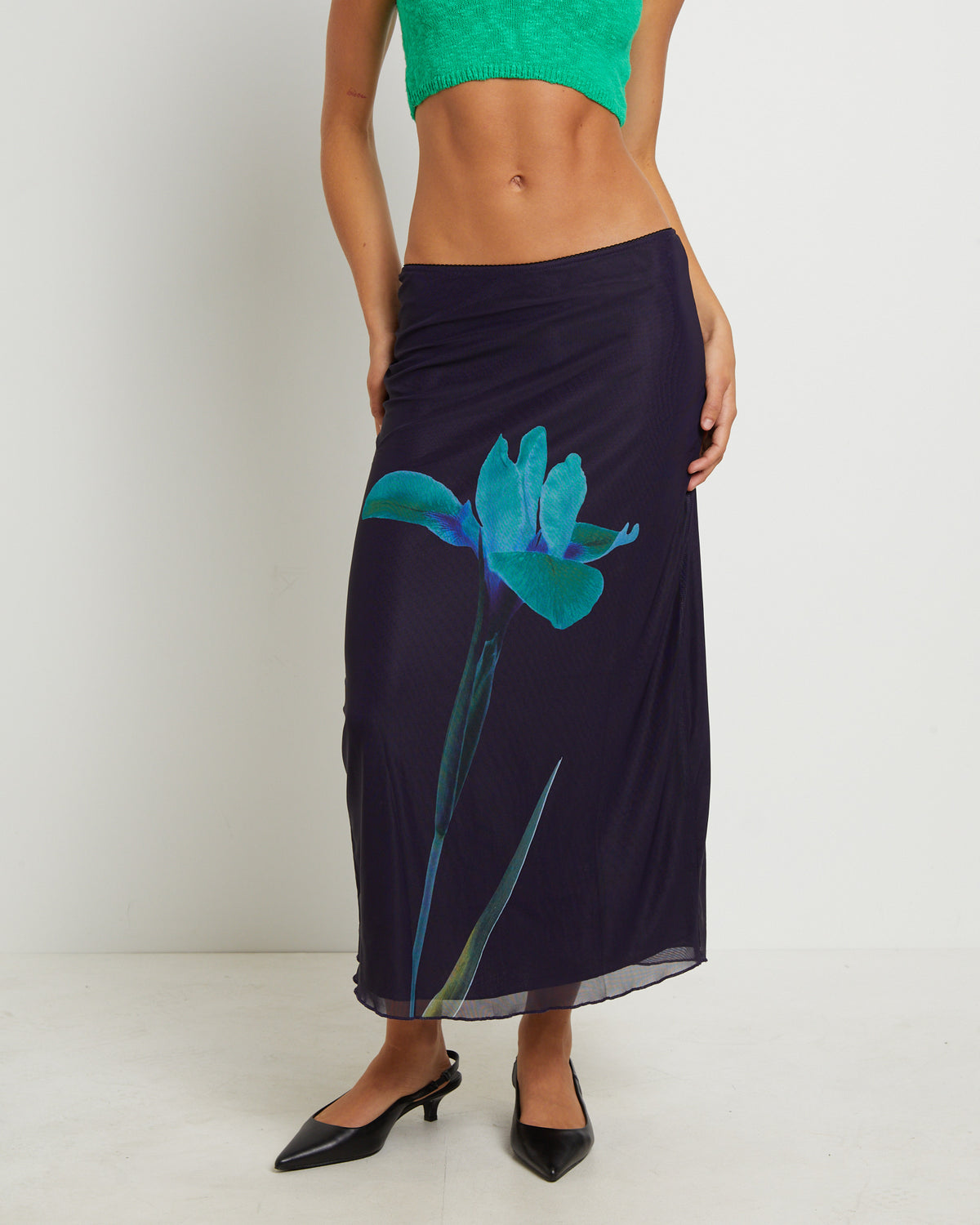 Lassie Maxi Skirt in Navy NAVY