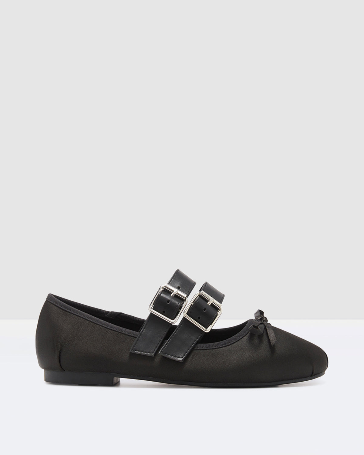 Mythos Ballet Flats in Black BLACK