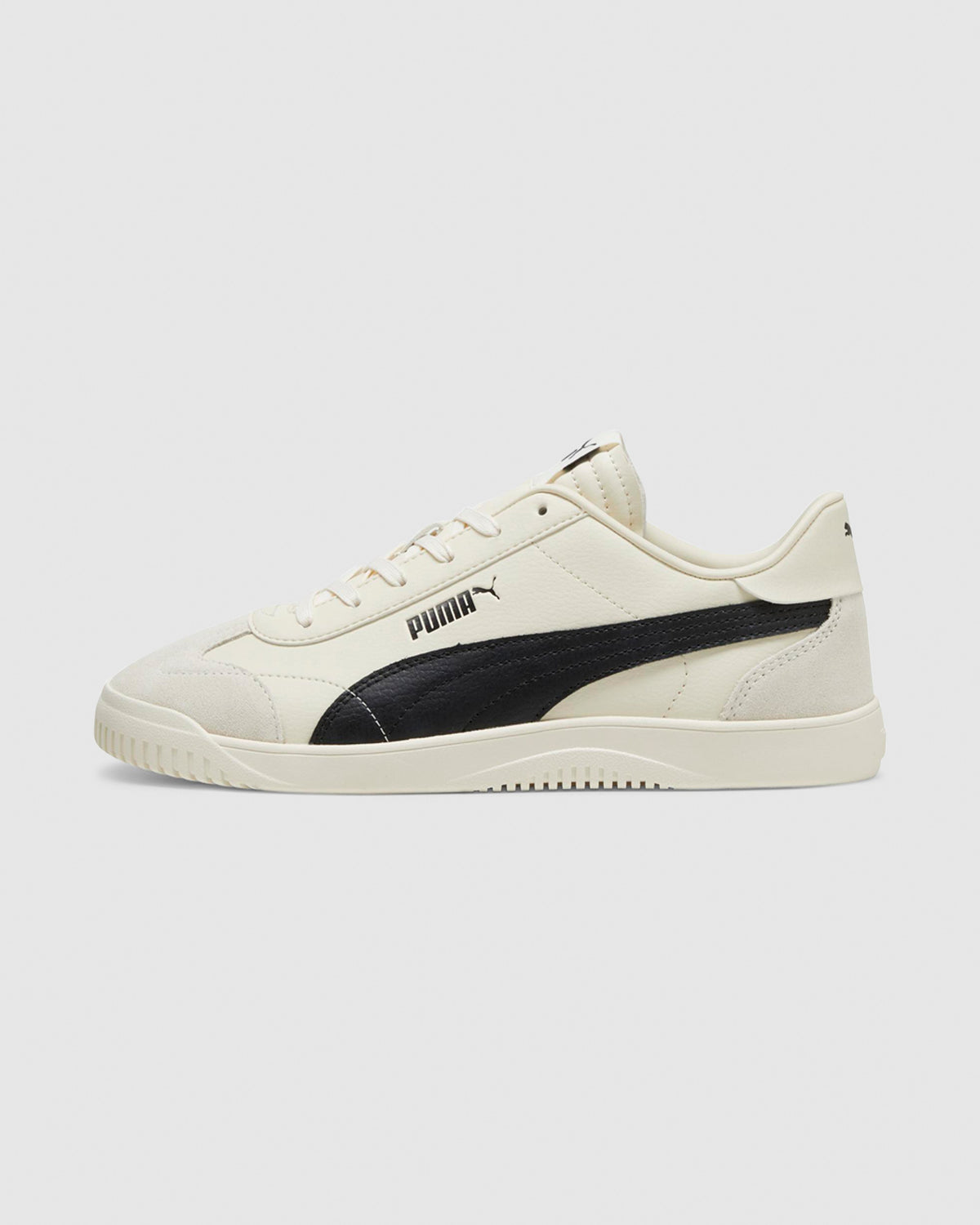 Puma Club 5V5 SD Vapor Sneakers in Ivory/Black FROSTED IVORY PUMA BLACK