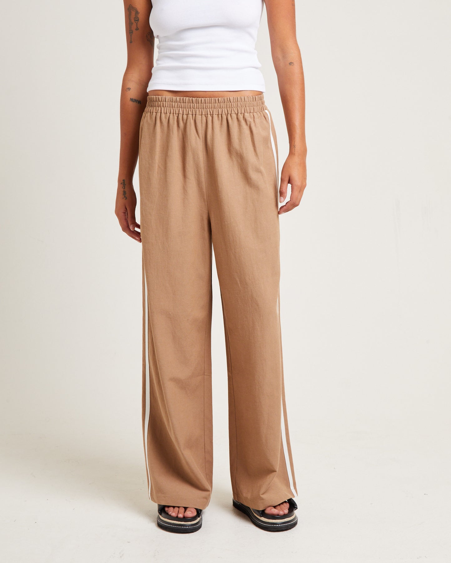 Cobi Cotton Sports Pants Caramel