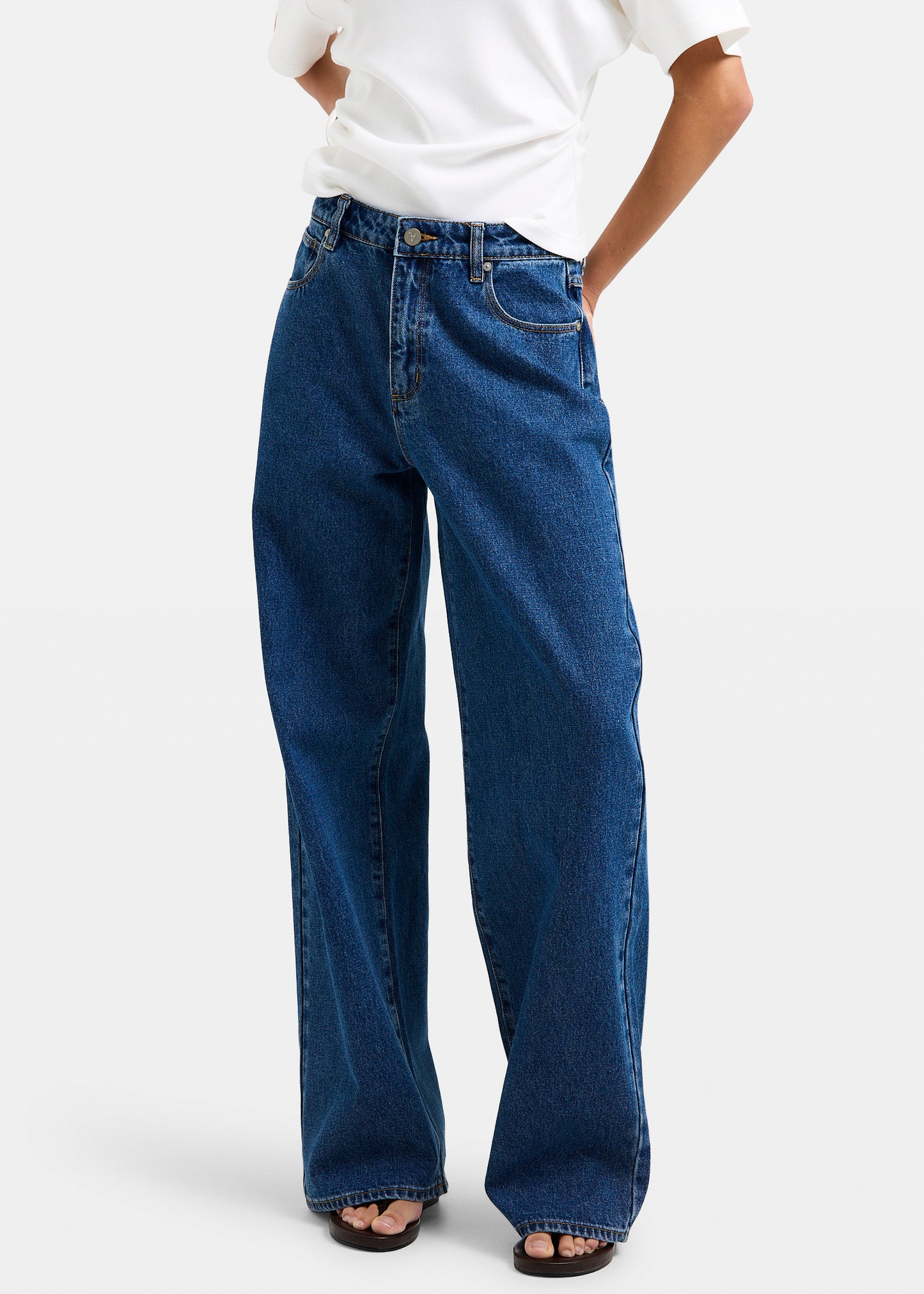 95 Mid Baggy Denim Jeans Bella