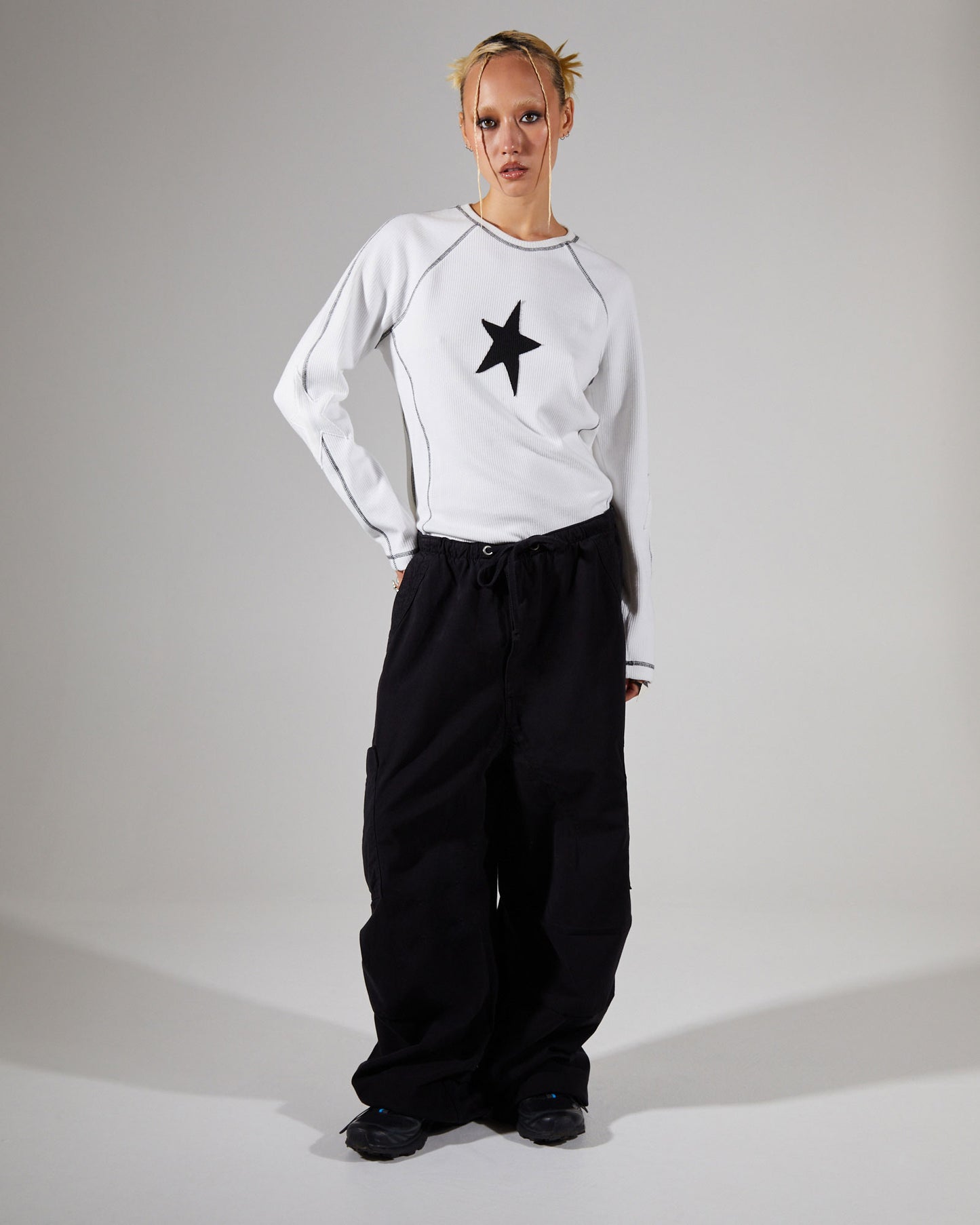 Starstruck Long Sleeve T-Shirt Off White