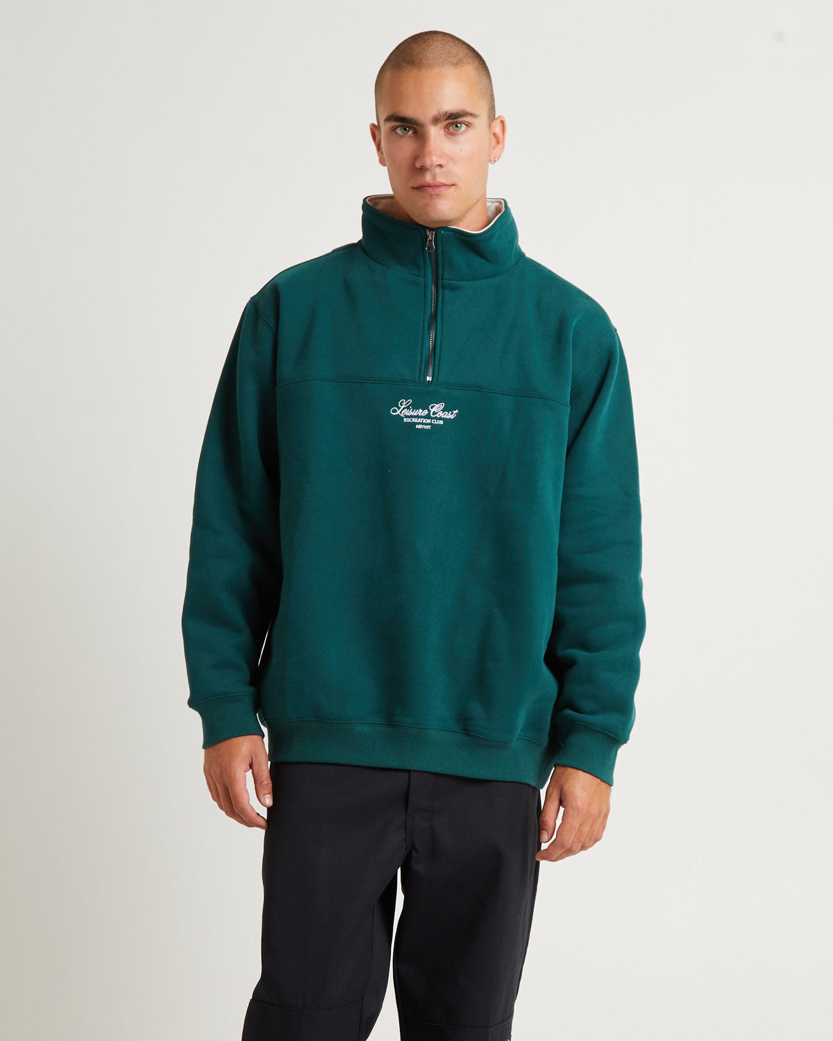 Club 1/4 Zip Club Jacket PINE