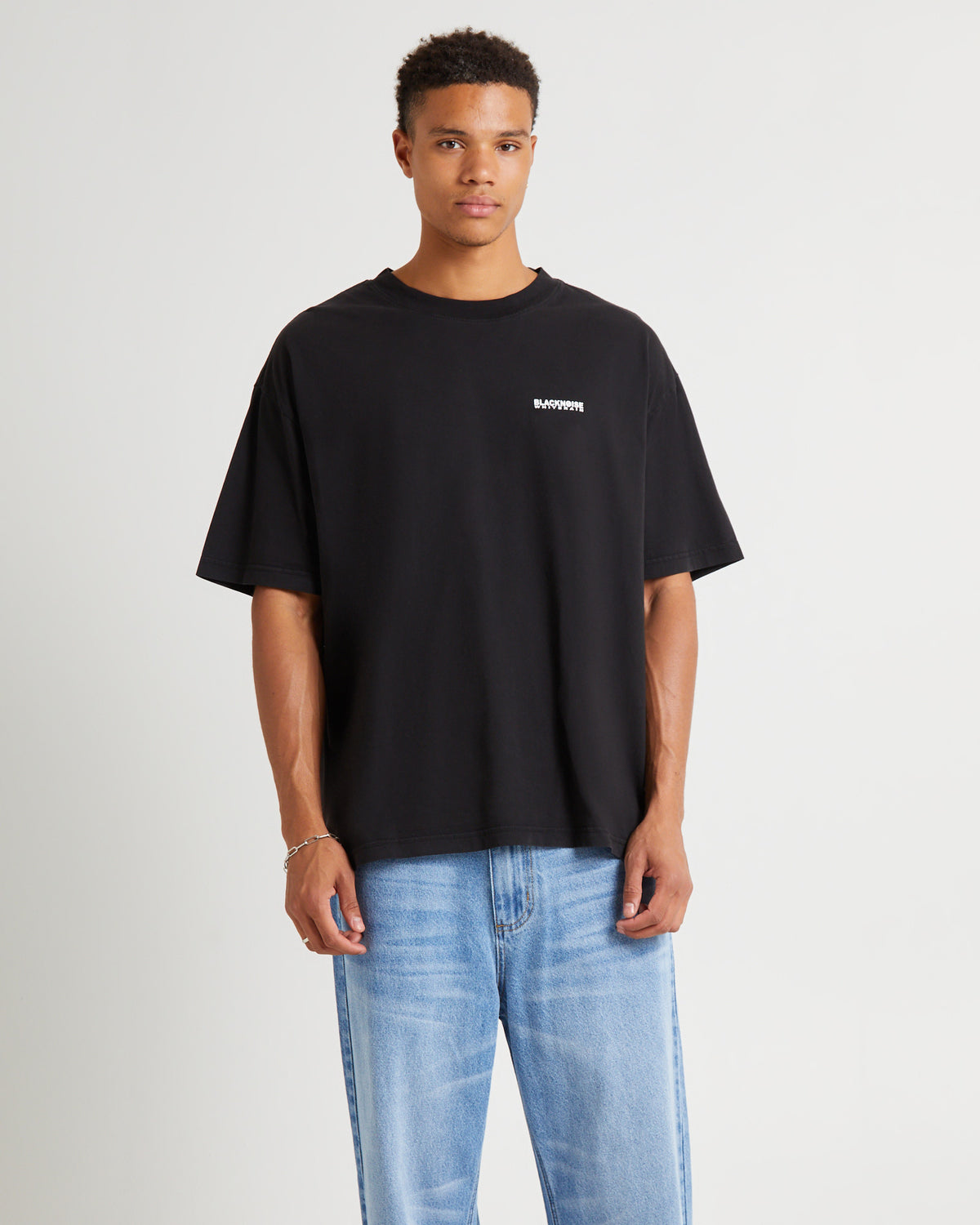 Boxer Short Sleeve T-Shirt WASHED BLACK