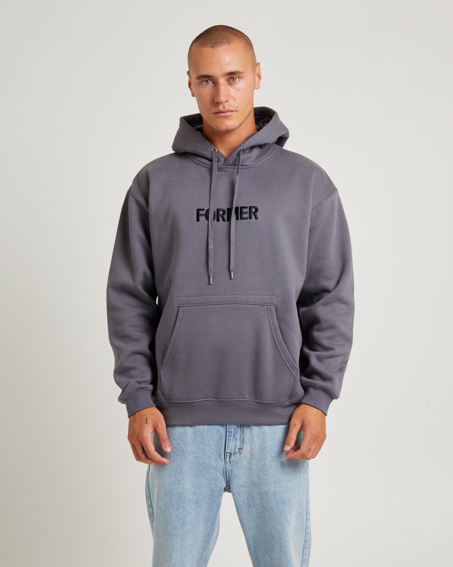 Legacy EMB Hoodie Iron Grey