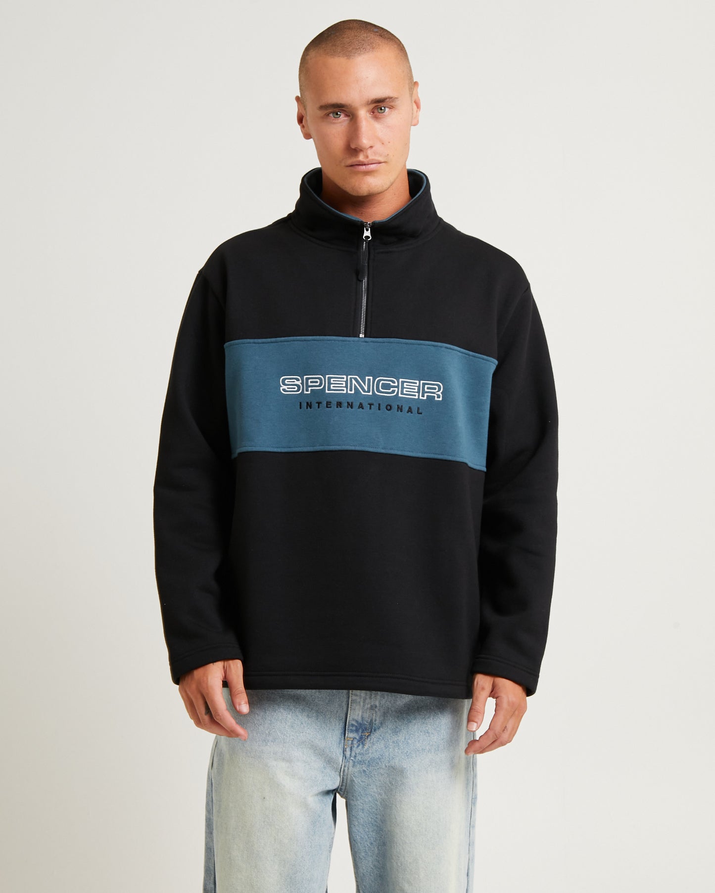 International 1/4 Zip Jumper