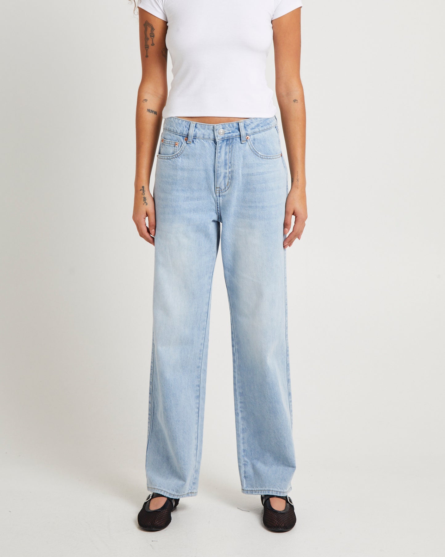 Tayla High Straight Jeans