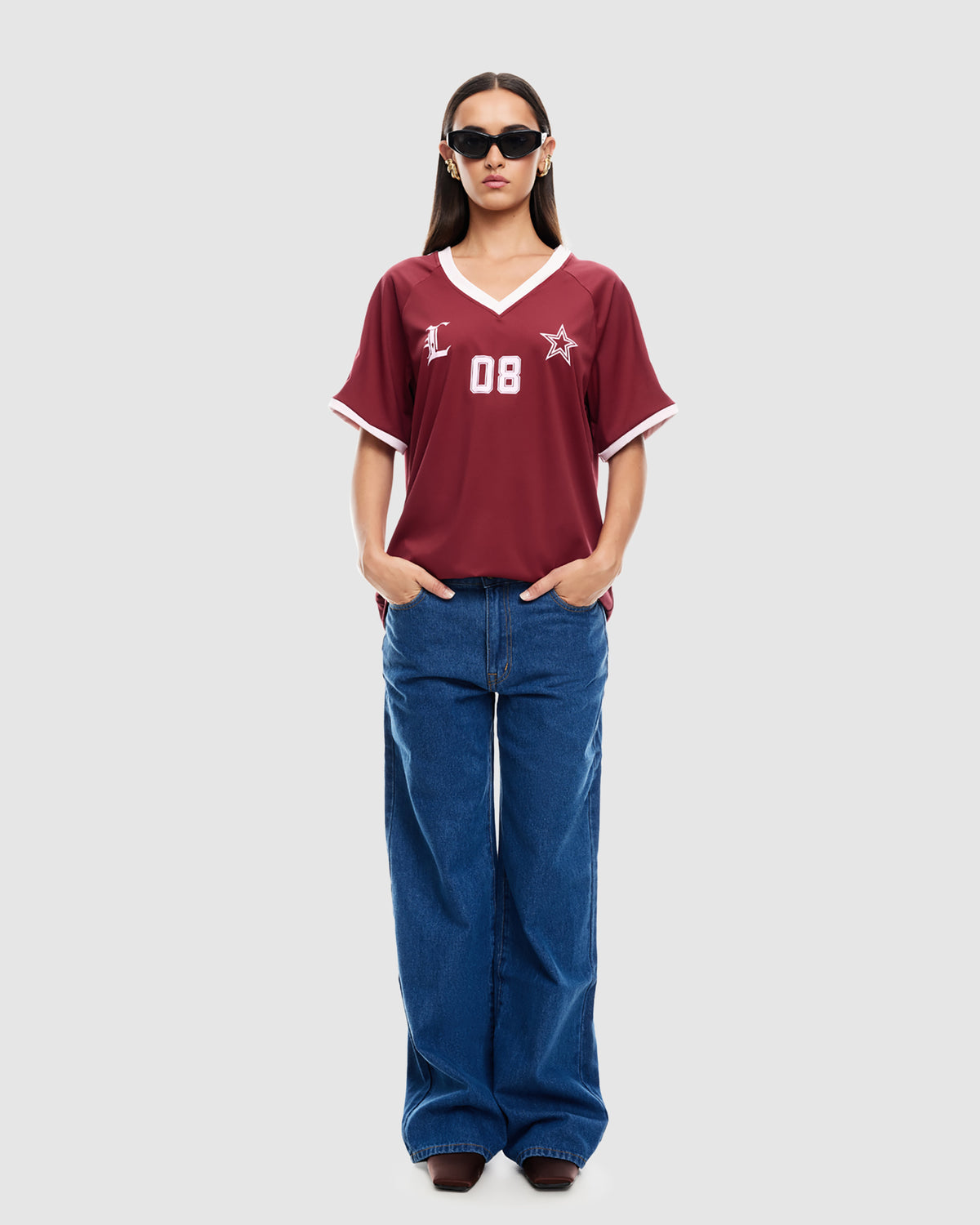 Spectate Top MAROON