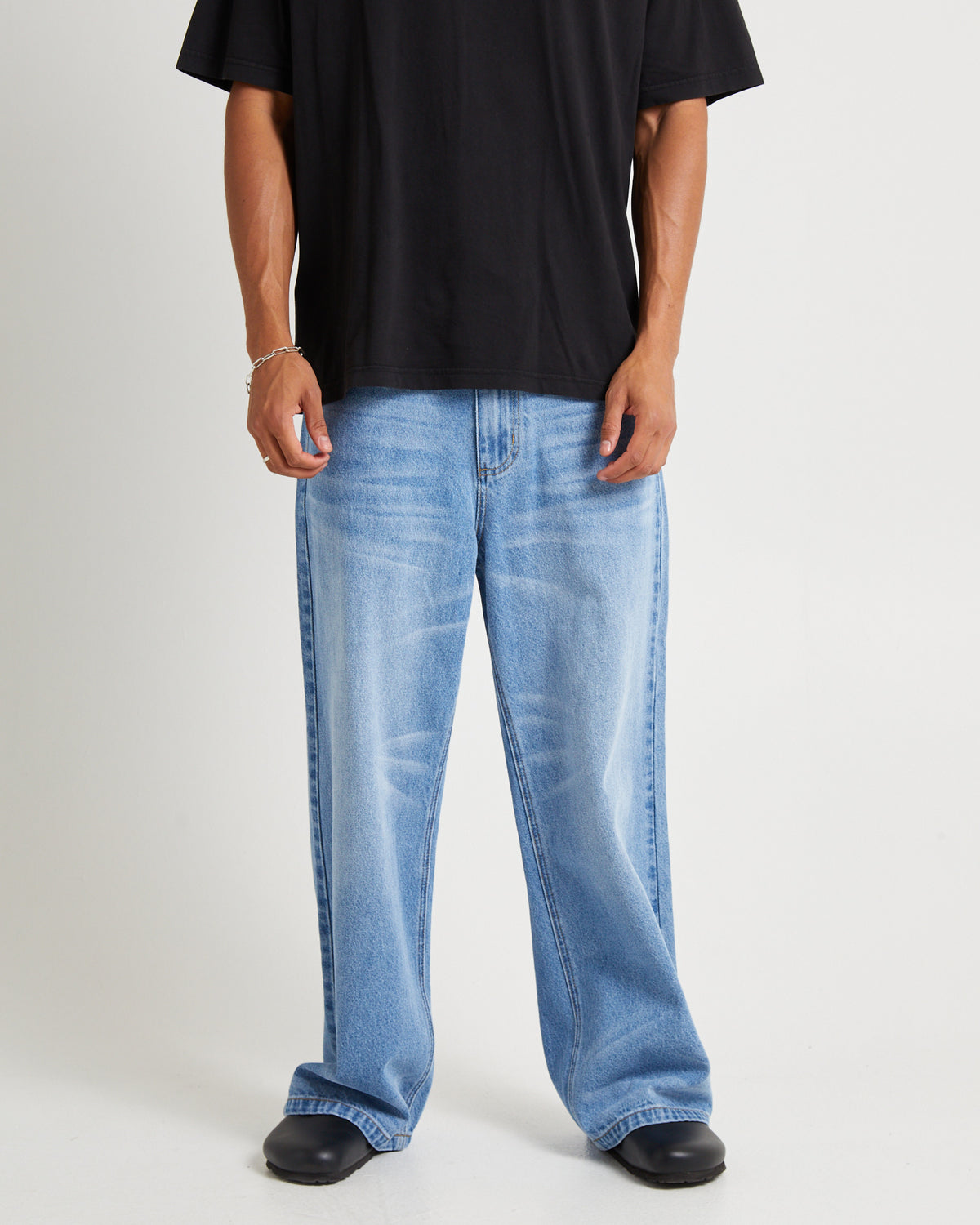 Prism Wide Denim Jeans BLUE